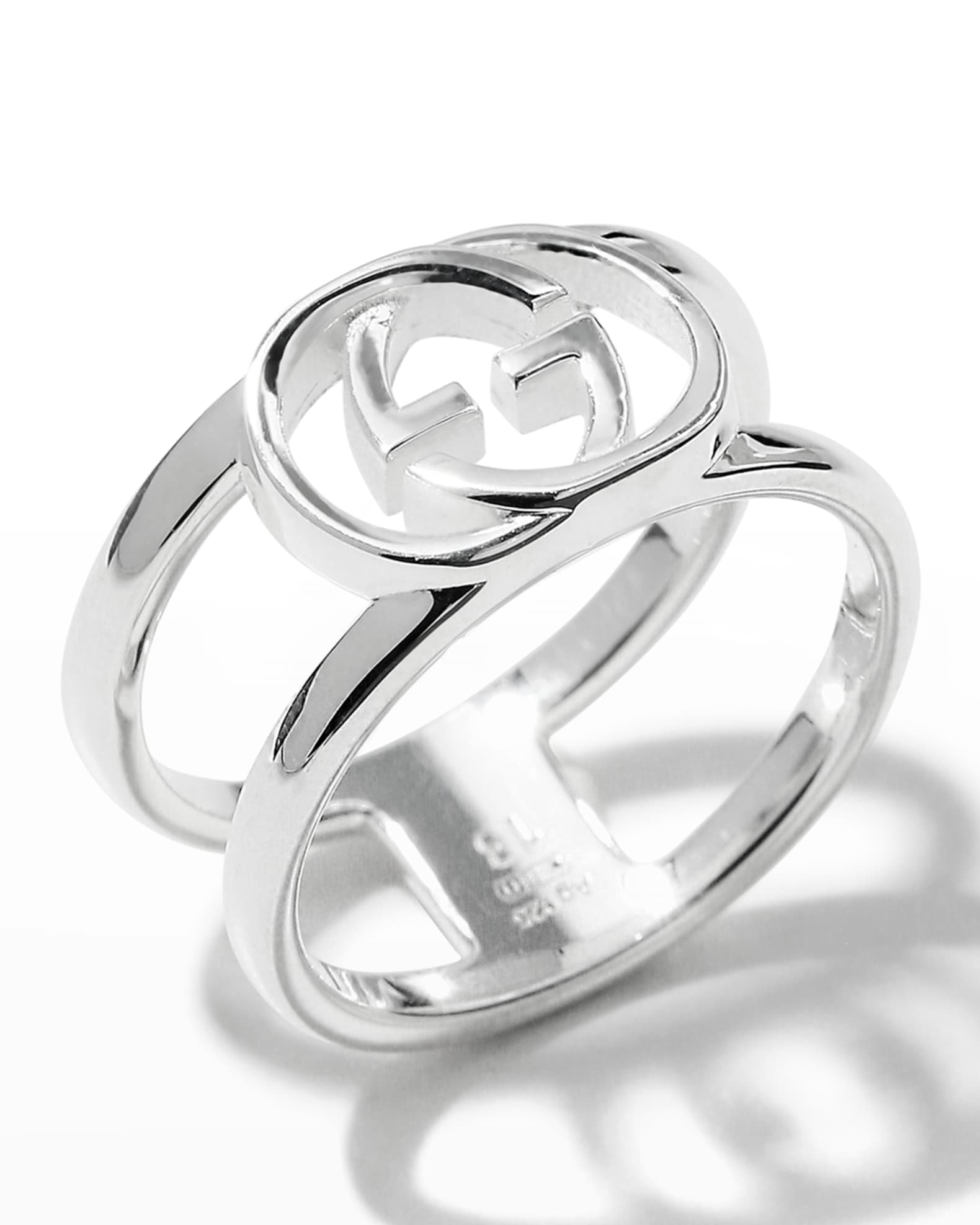 Gucci Interlocking G 9mm Ring Neiman Marcus