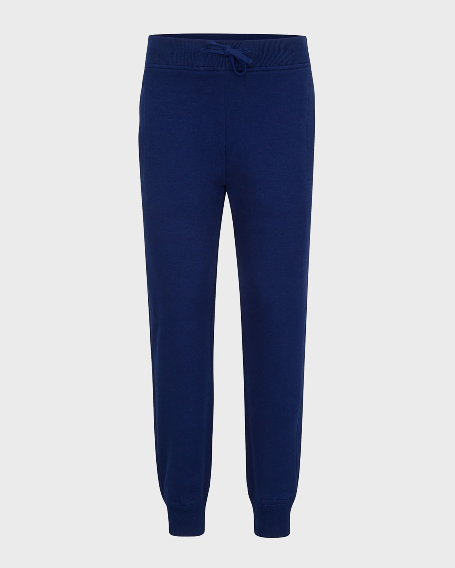 Boy's Solid Stretch Cotton Jogger Pants, Size 4-14 0