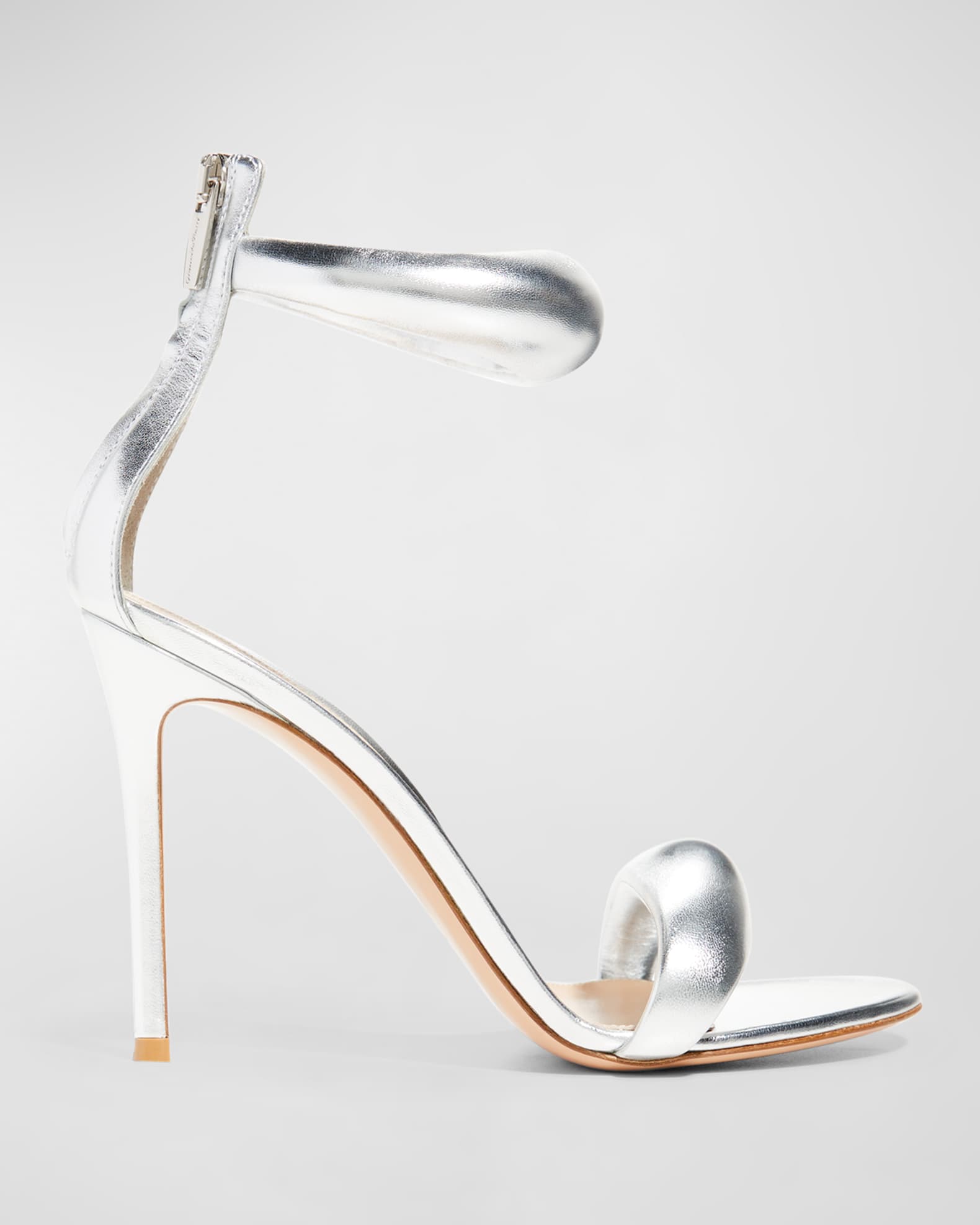 Louis Vuitton White Monogram Multicolor Ankle Strap Heels in Metallic