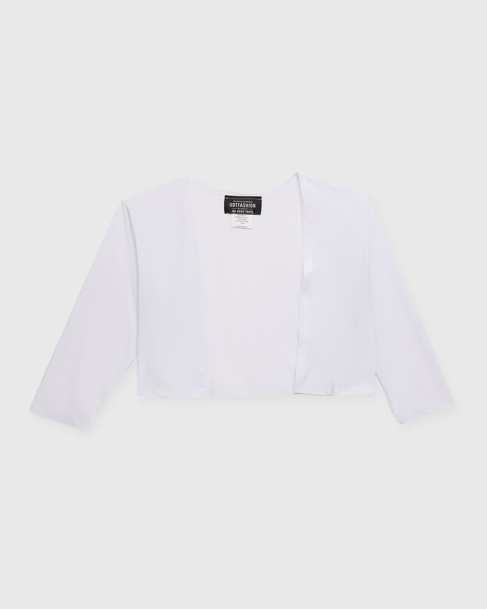 Girl's Bolero Jacket, Size S-XL 0
