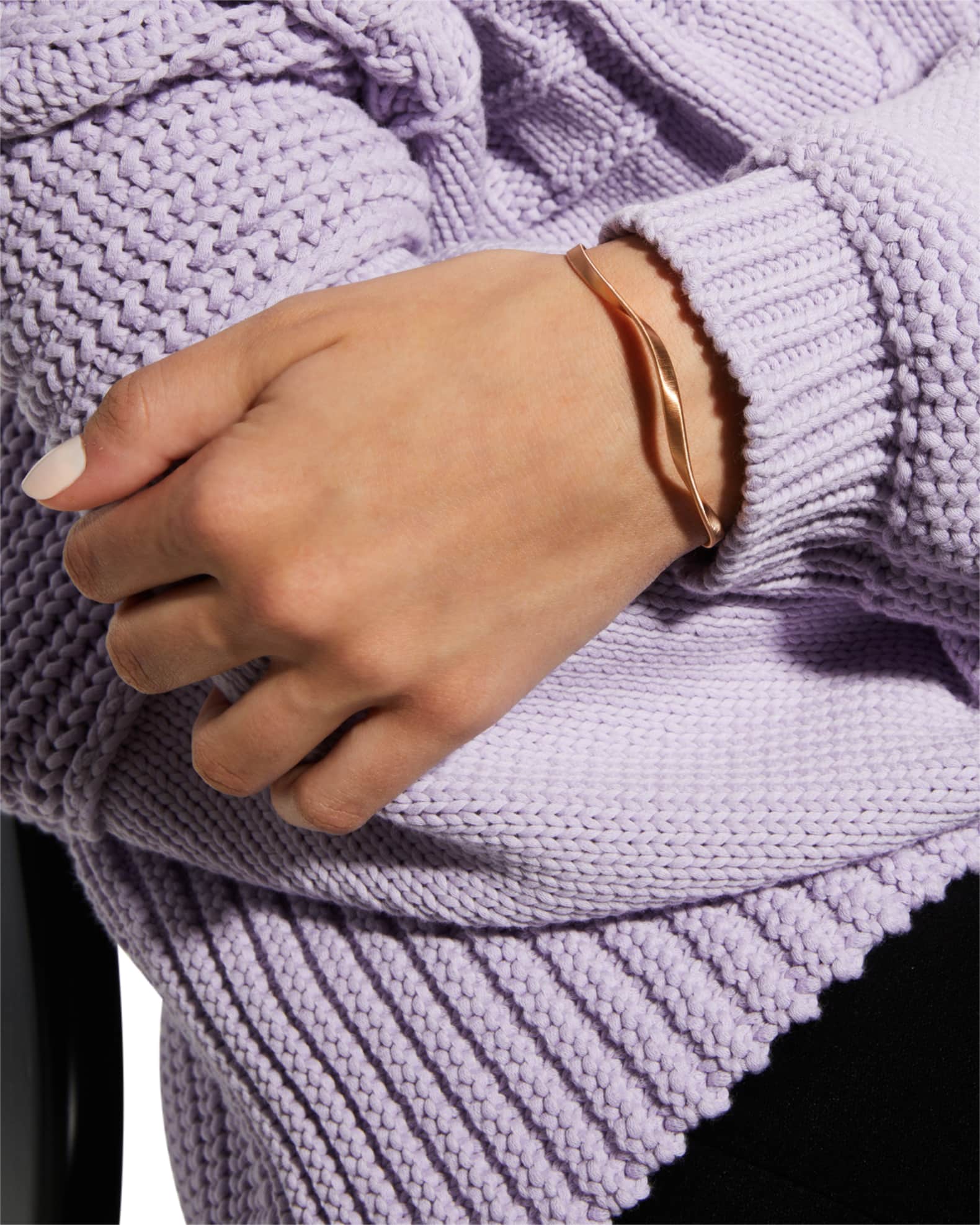 Marco Bicego Marrakech Rose Gold Coil Bracelet Neiman Marcus