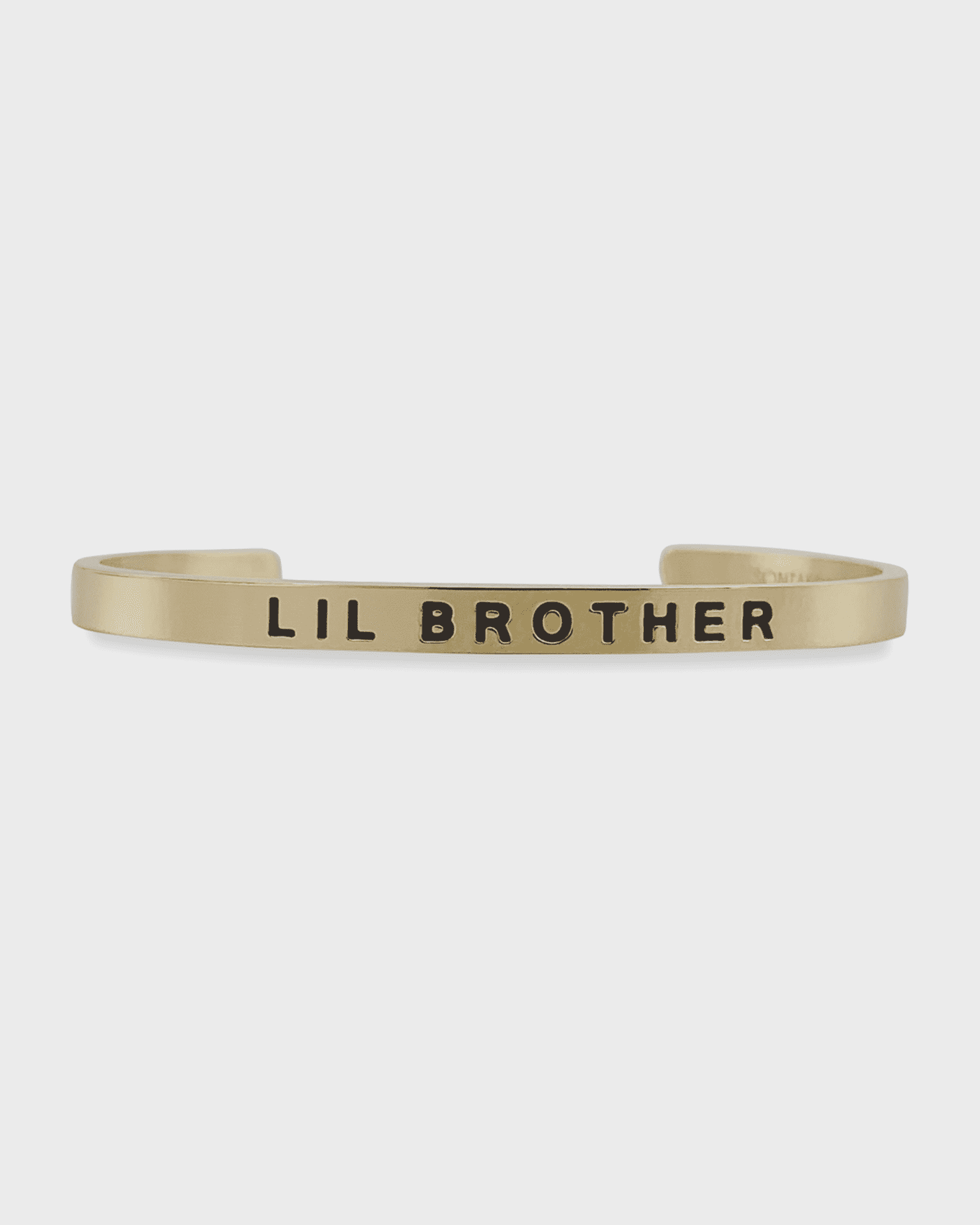 Sontakey Boy's Lil Brother Engraved Bracelet