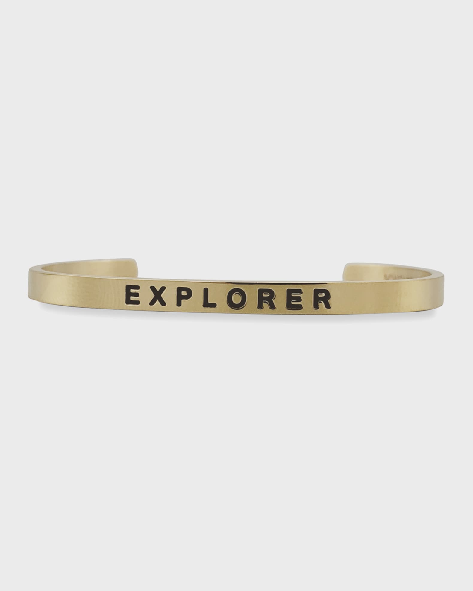 Sontakey Girl's Explorer Engraved Bangle Bracelet