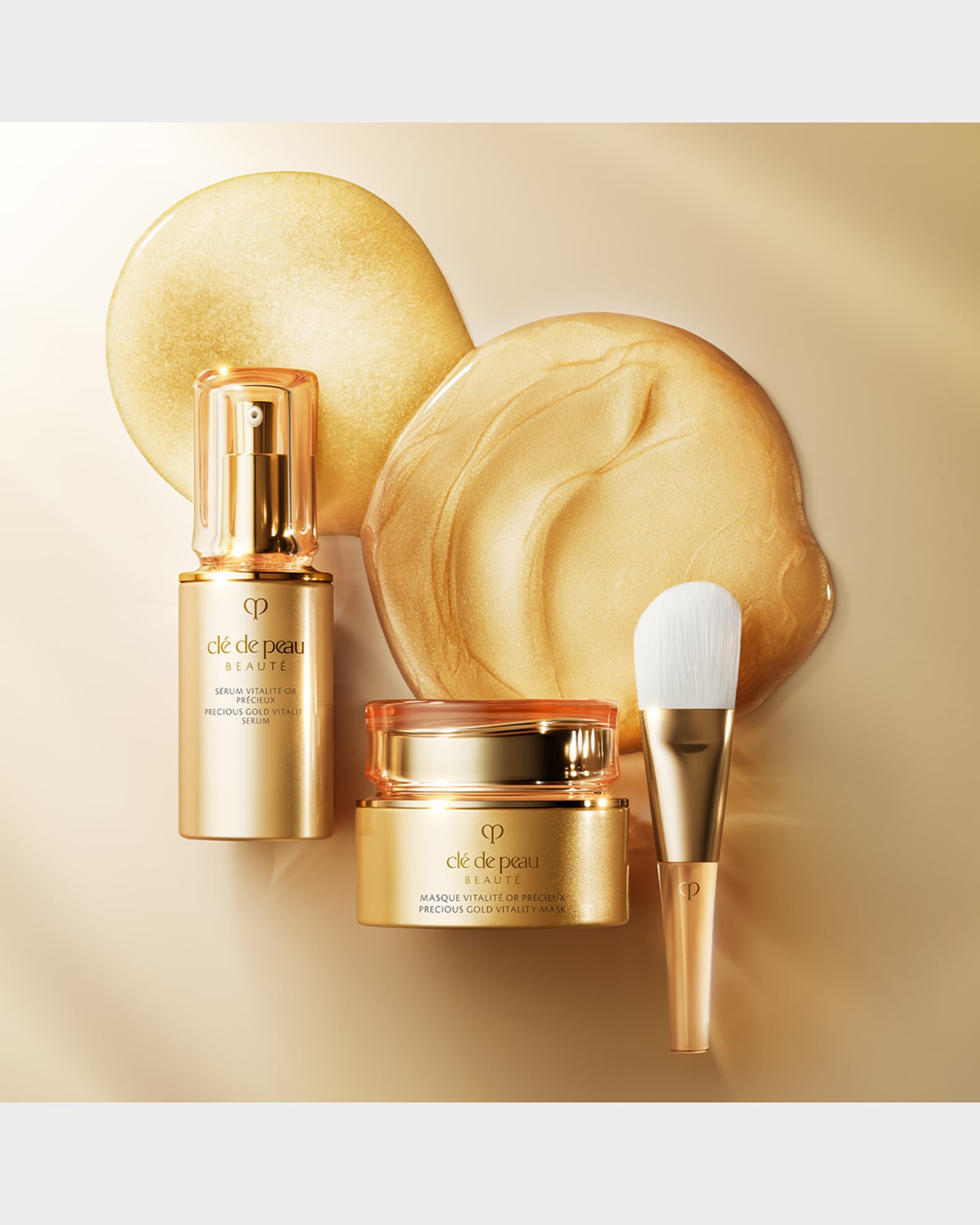 Cle de Peau Beaute Precious Gold Vitality Mask, 2.7 oz