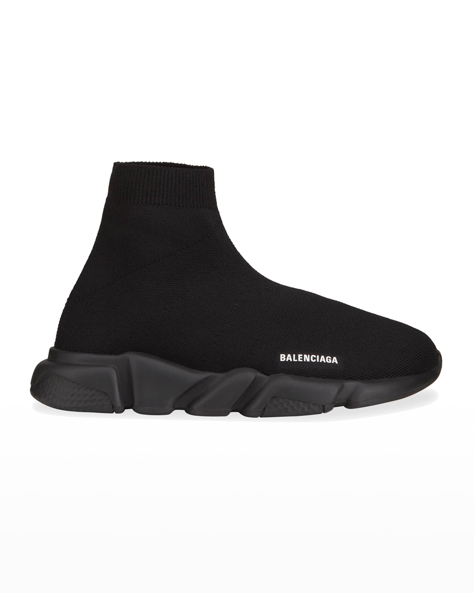 Balenciaga Kid's Knit Sock Trainer Sneakers | Neiman Marcus