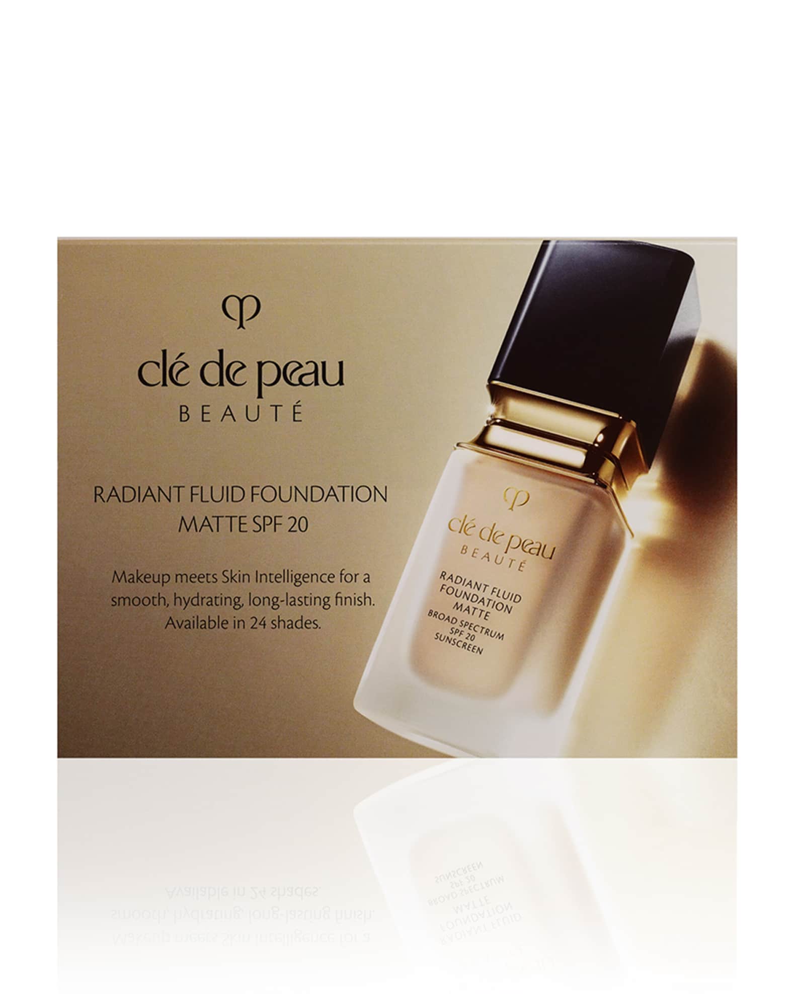 clé de peau Radiant Fluid Foundation マット Radiant Fluid Foundation Natural SPF 25 | Cle de Peau Beauté