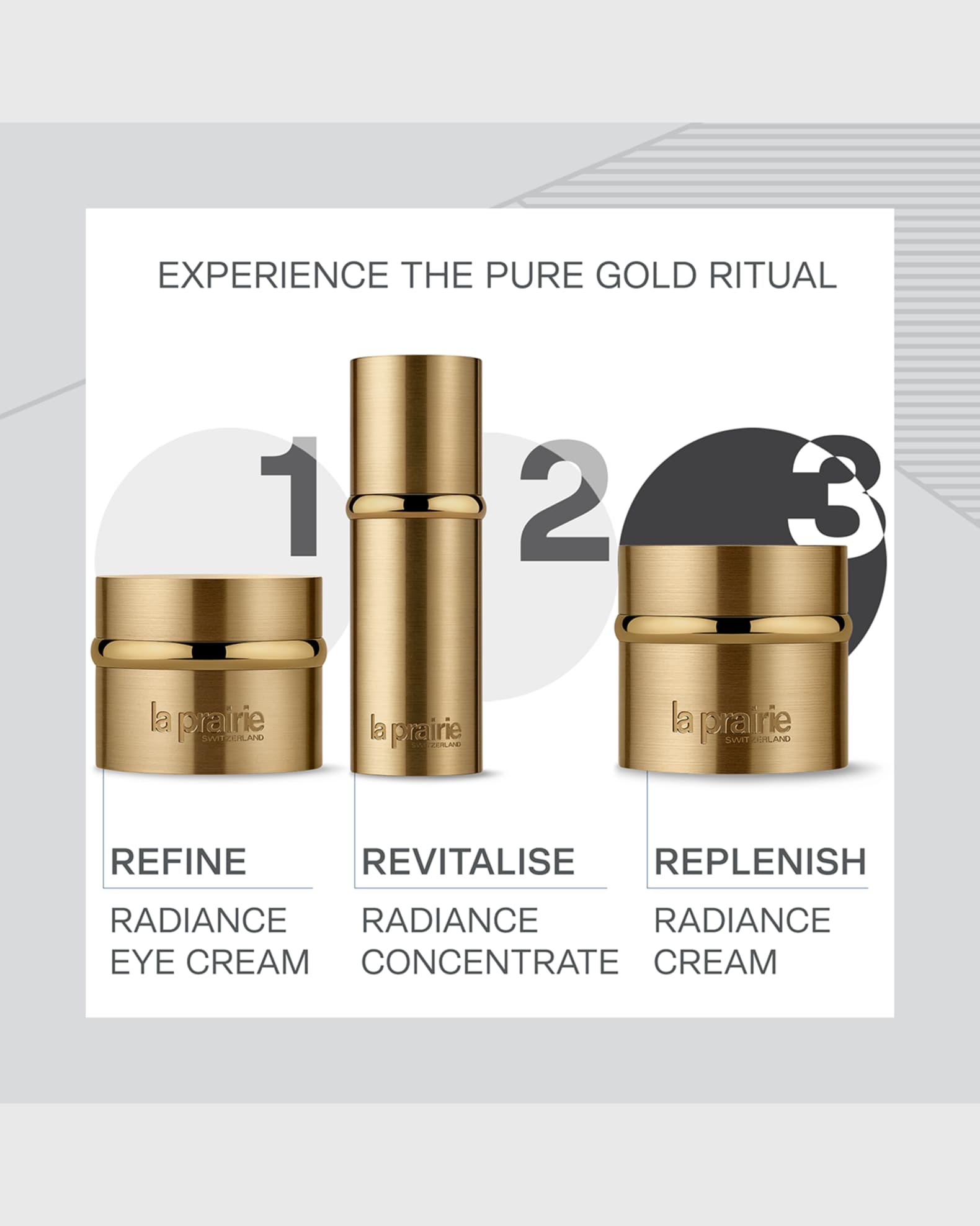 La Prairie Pure Gold Radiance Cream Refill, 1.7 oz. | Neiman Marcus