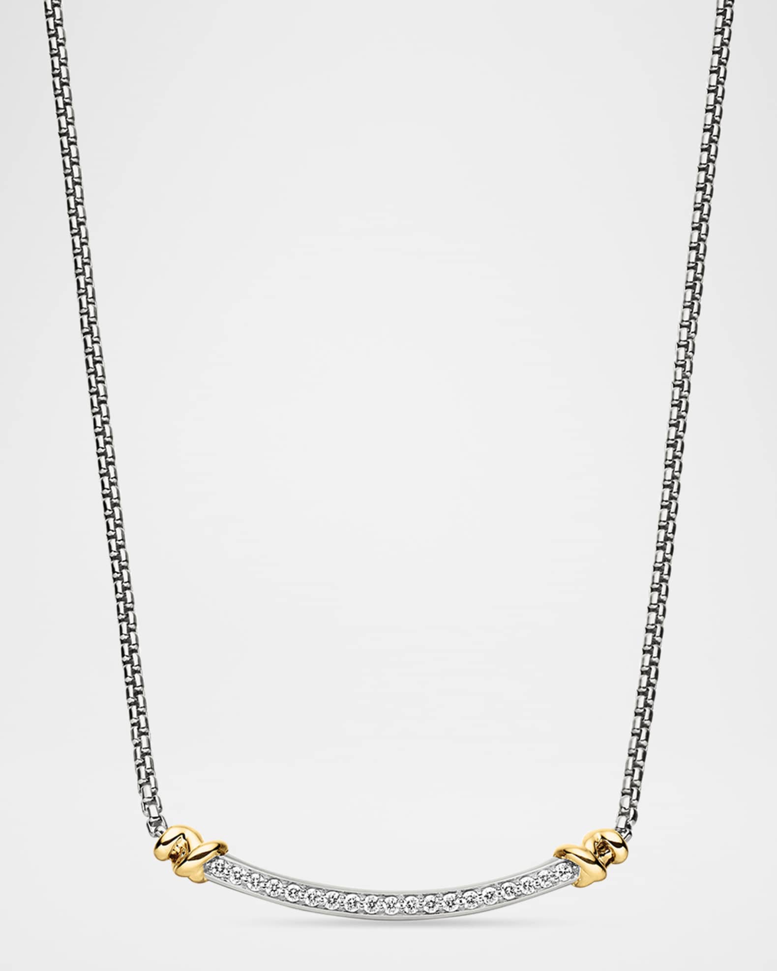 Petite Helena Wrap Diamond Station Necklace 0