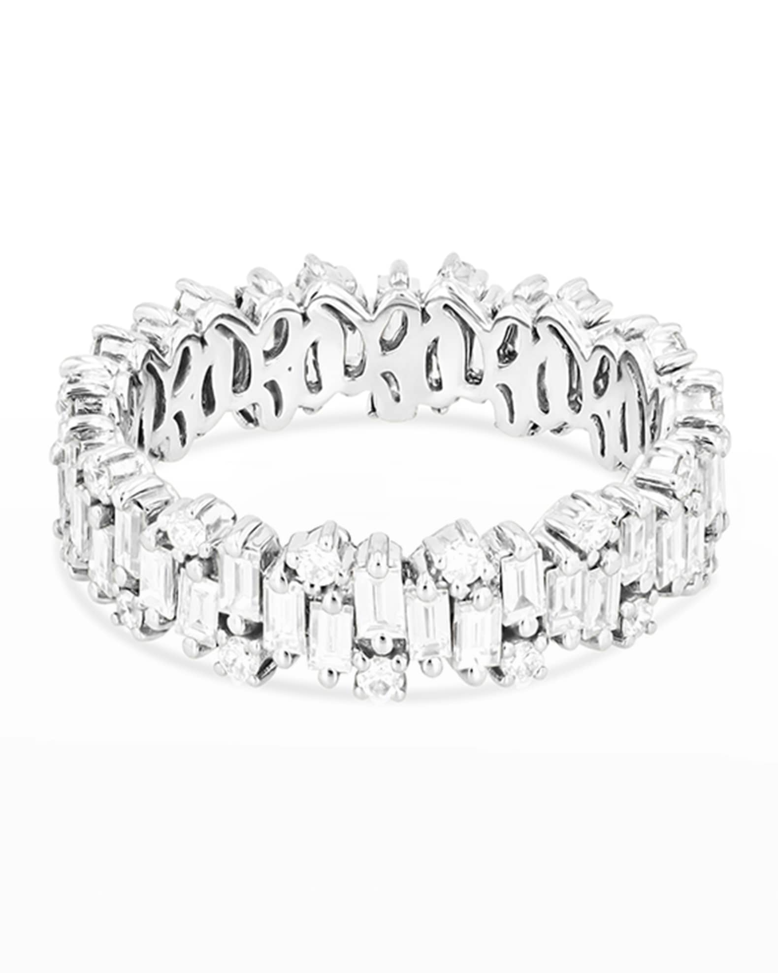 18k Diamond Shimmer Collection Eternity Ring