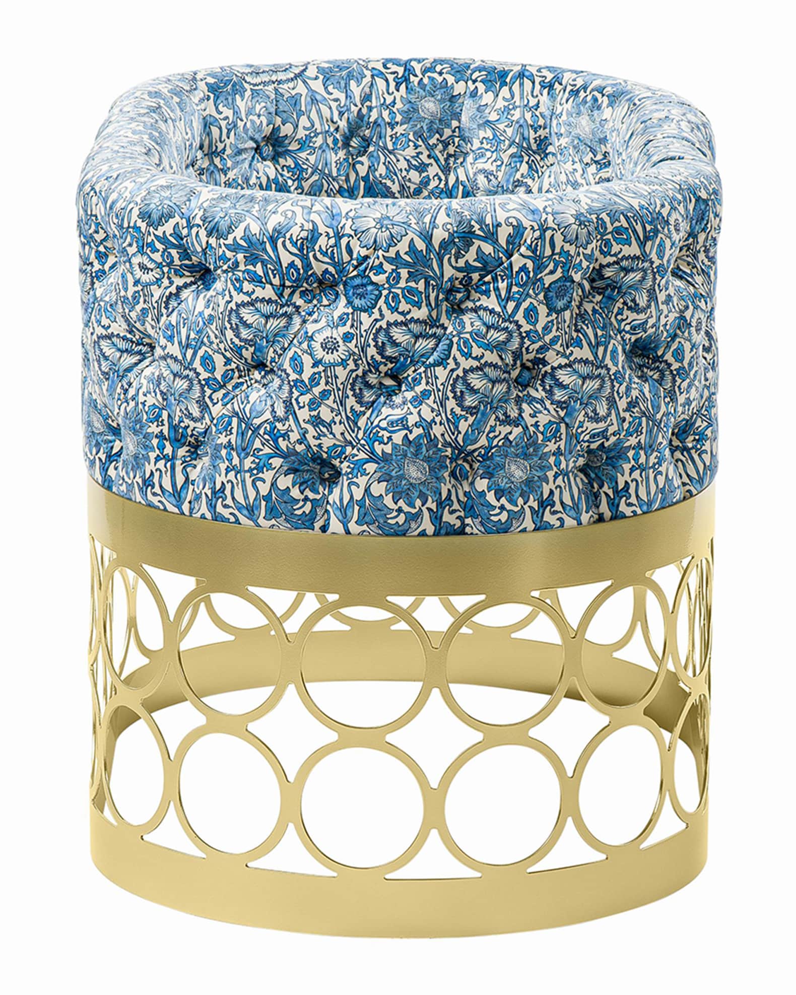 Aristot Printed Bassinet with Rondo Base | Neiman Marcus