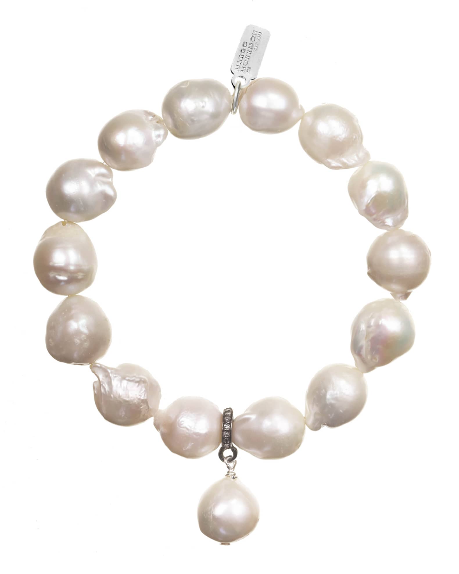 Baroque Pearl Stretch Bracelet 0