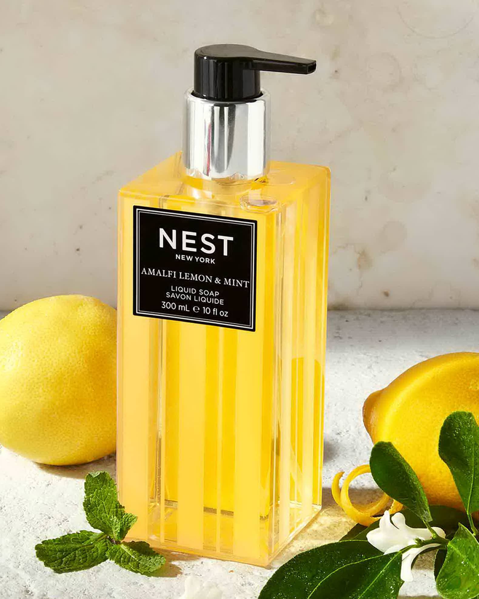 10 oz. Amalfi Lemon and Mint Liquid Soap 1