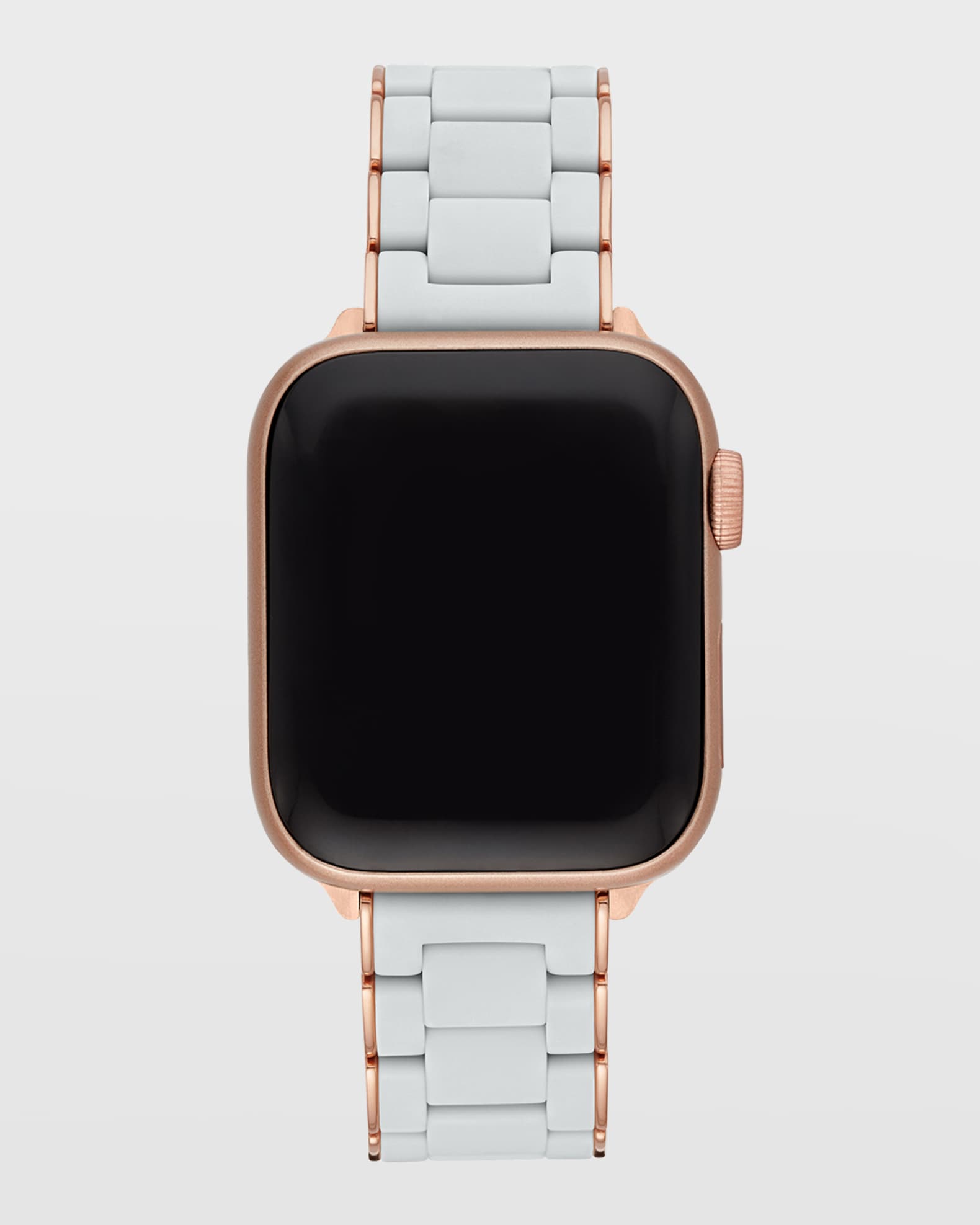 Silicone-Wrapped Bracelet Band for Apple Watch 1