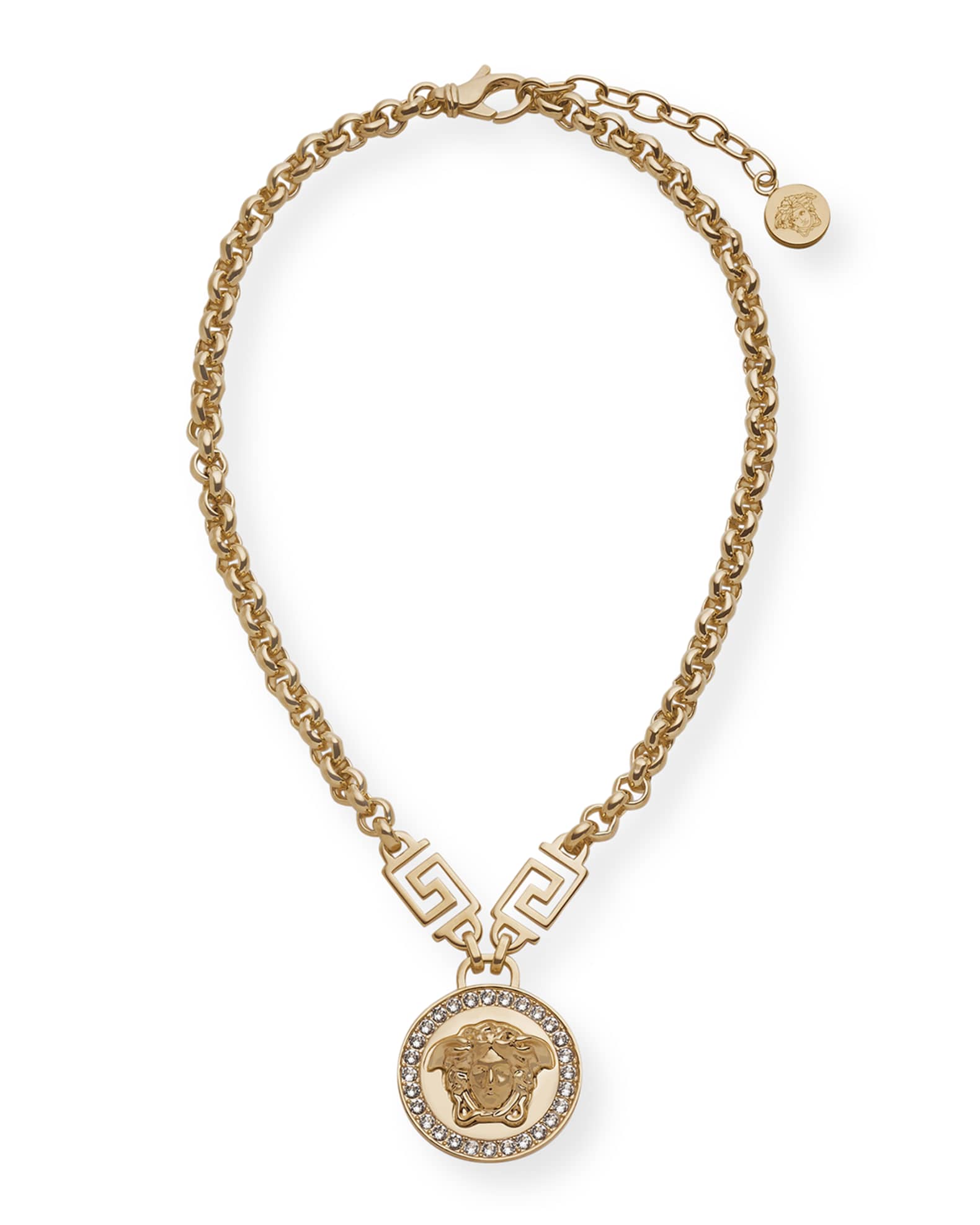 Versace Medusa Medallion Necklace Neiman Marcus