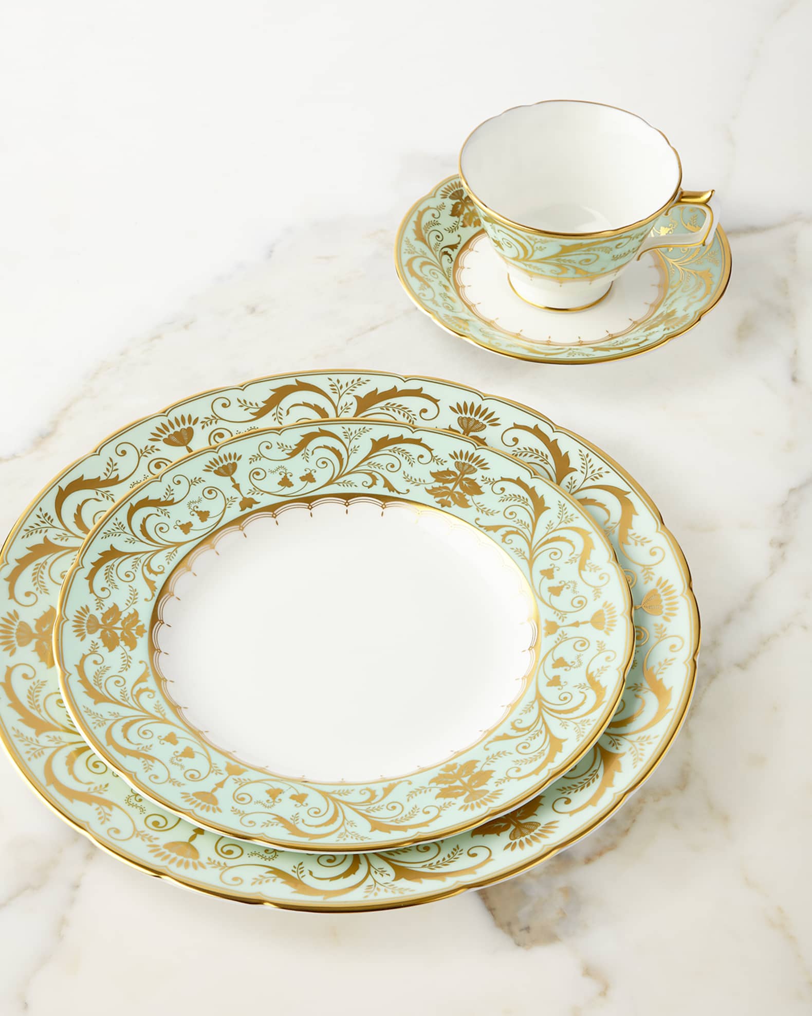 Darley Abbey Salad Plate 1