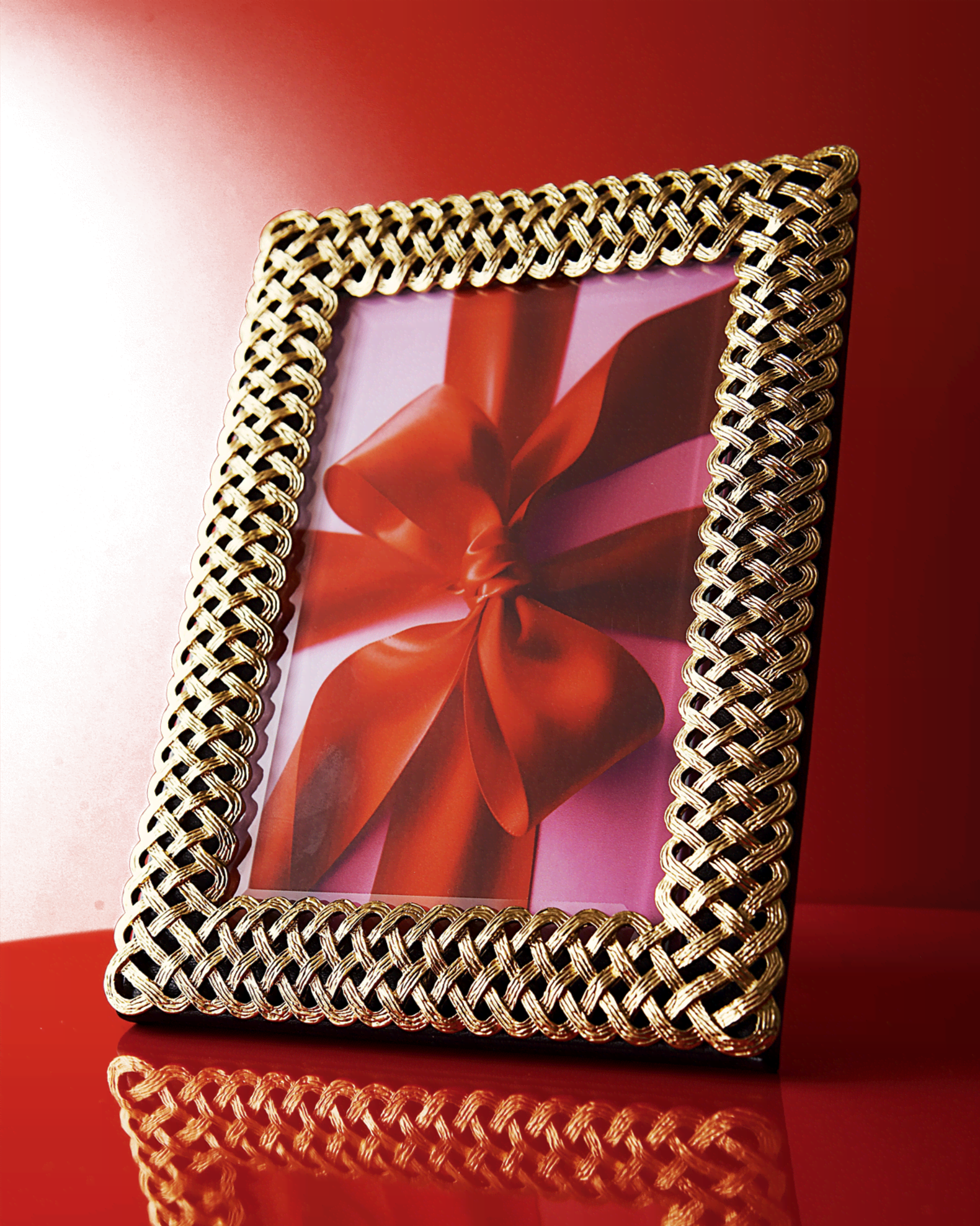 Gold Braid Frames Neiman Marcus