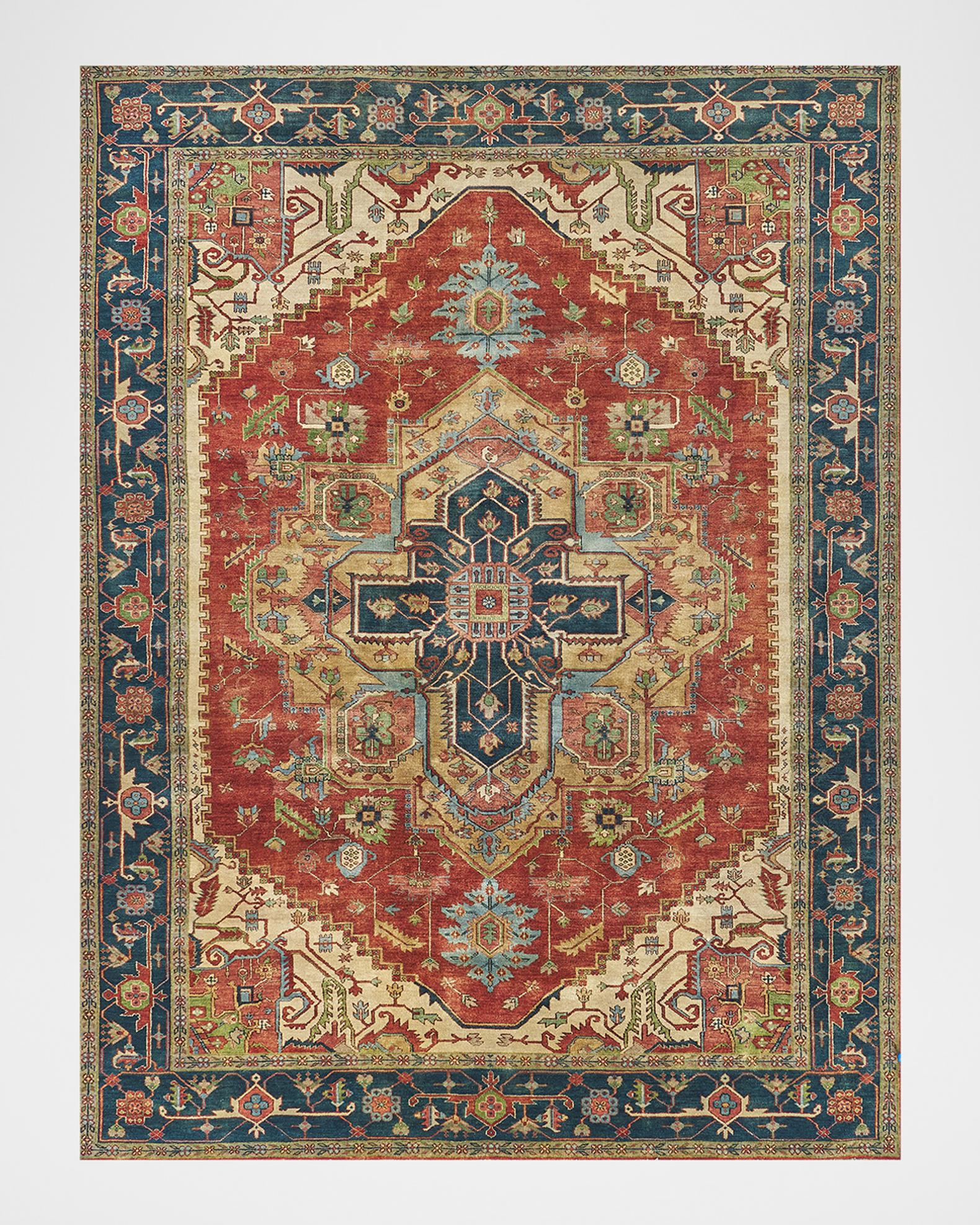 Washed Serapi Rug | Neiman Marcus