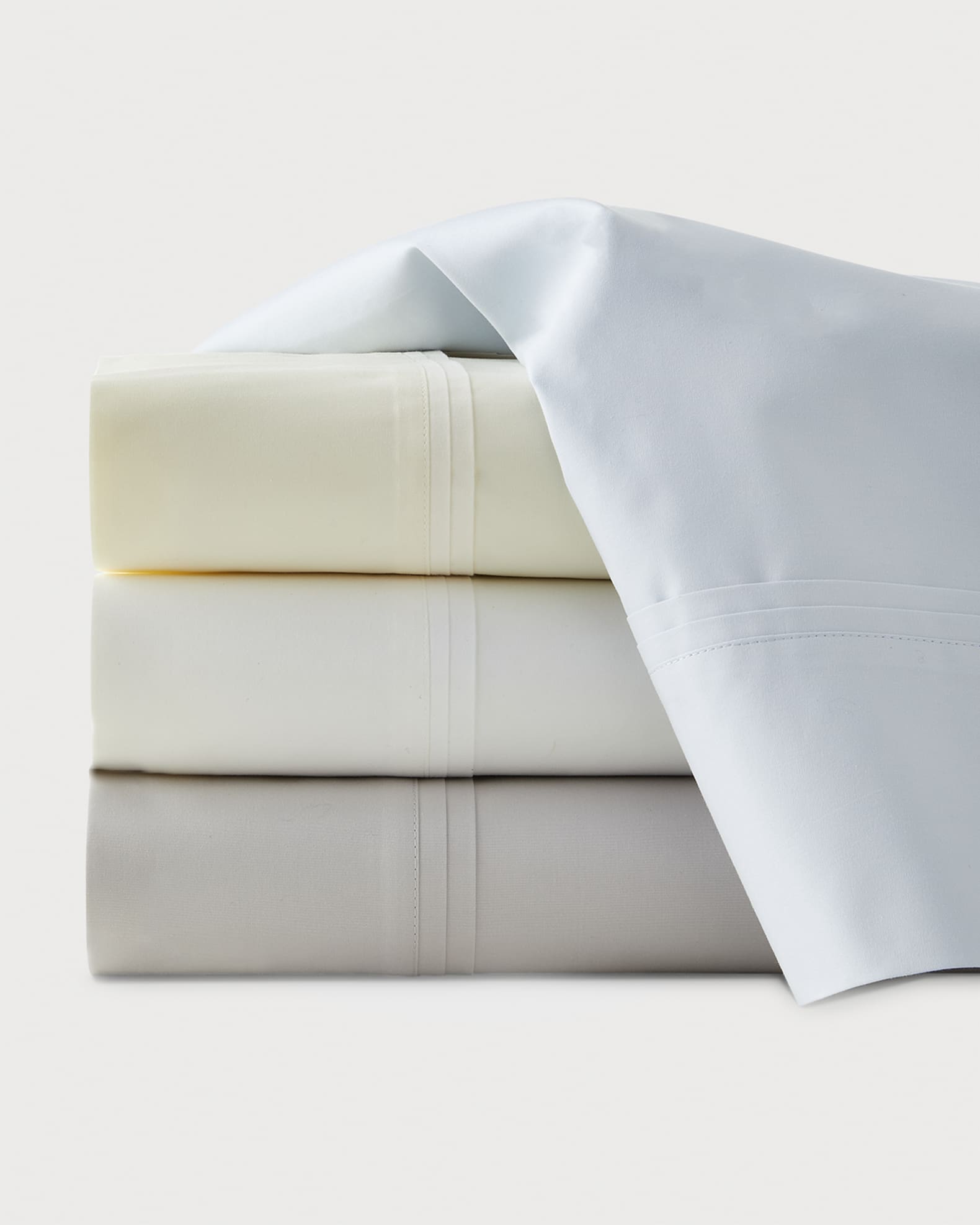 Marcus Collection 600 Thread Count Solid Percale Sheet Set 1