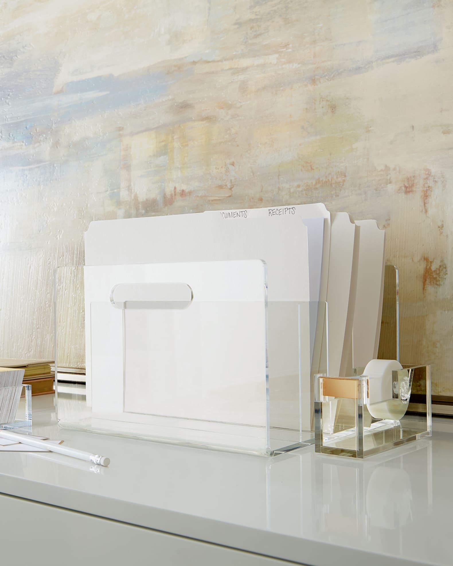 Acrylic Desk Accessories Neiman Marcus