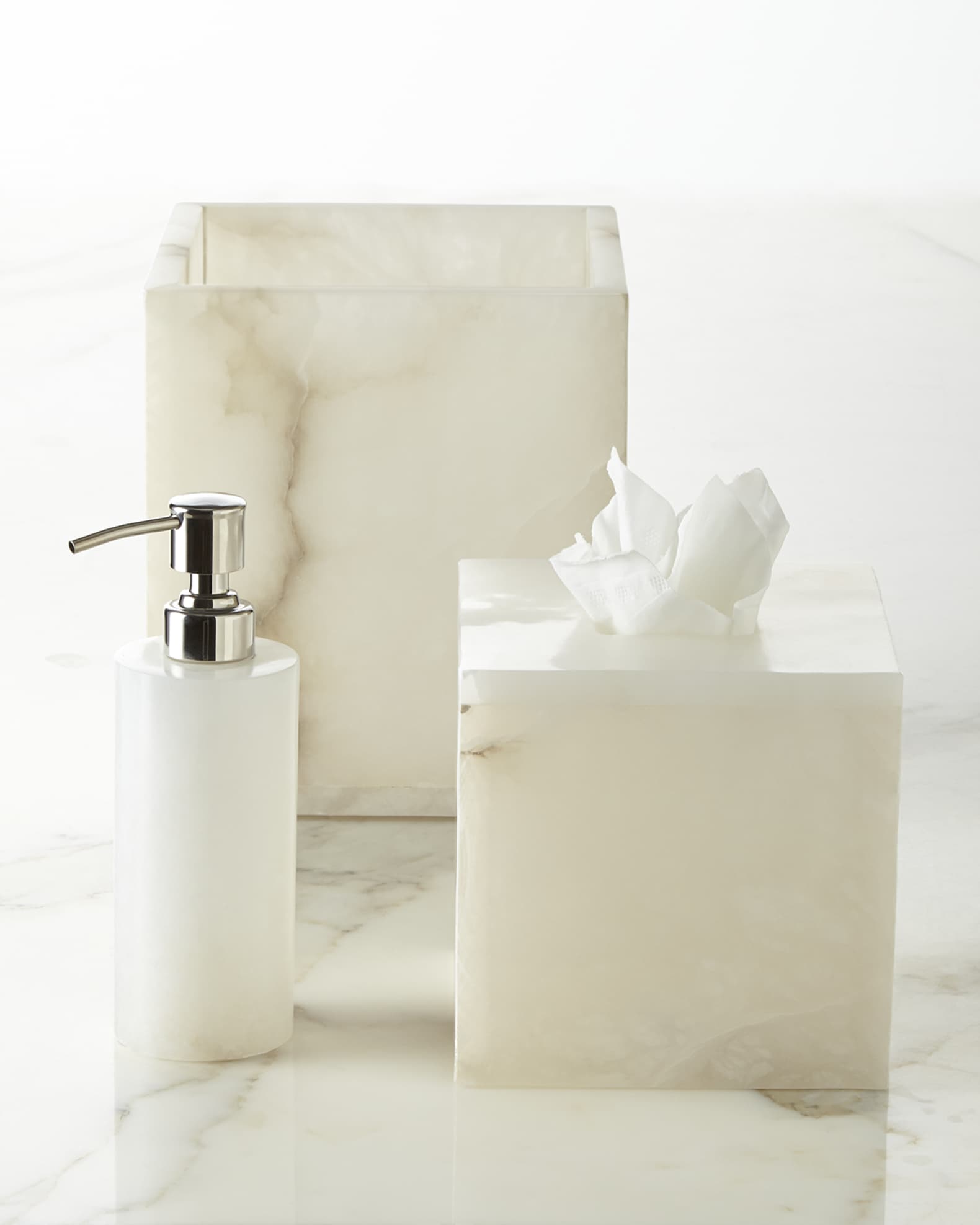 Alabaster Bath Accessories Collection Neiman Marcus