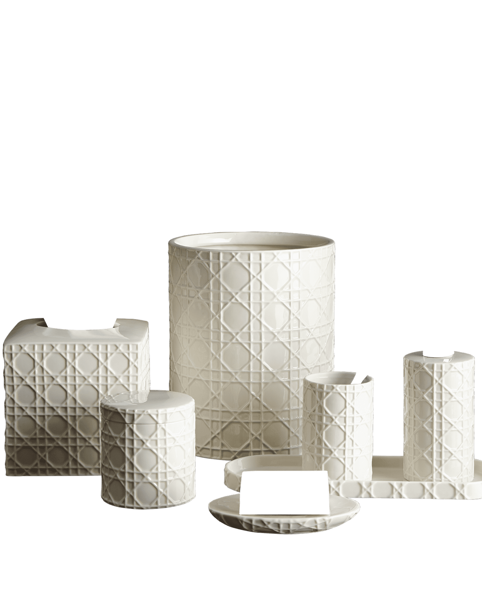 Rattan Bath Accessories Collection Neiman Marcus