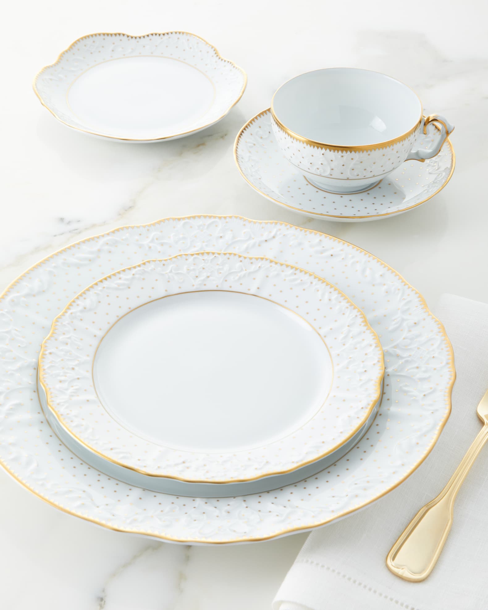 "Simply Anna Polka" Dinner Plate 1