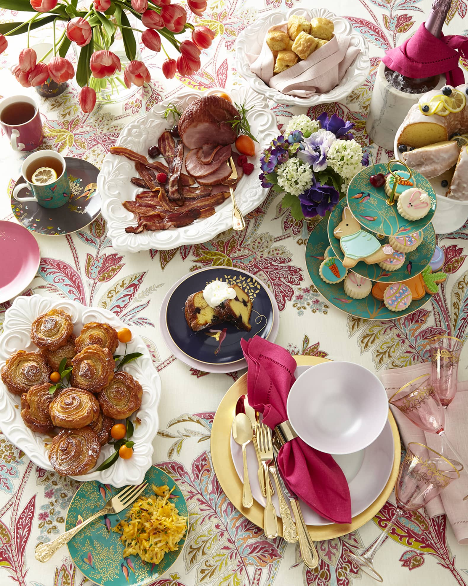 Sara Miller 3 Tier Cake Stand
