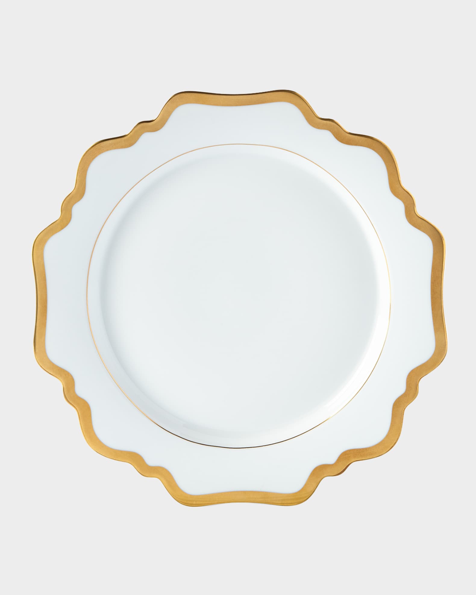 "Antique White with Gold" Bread & Butter Plate 1