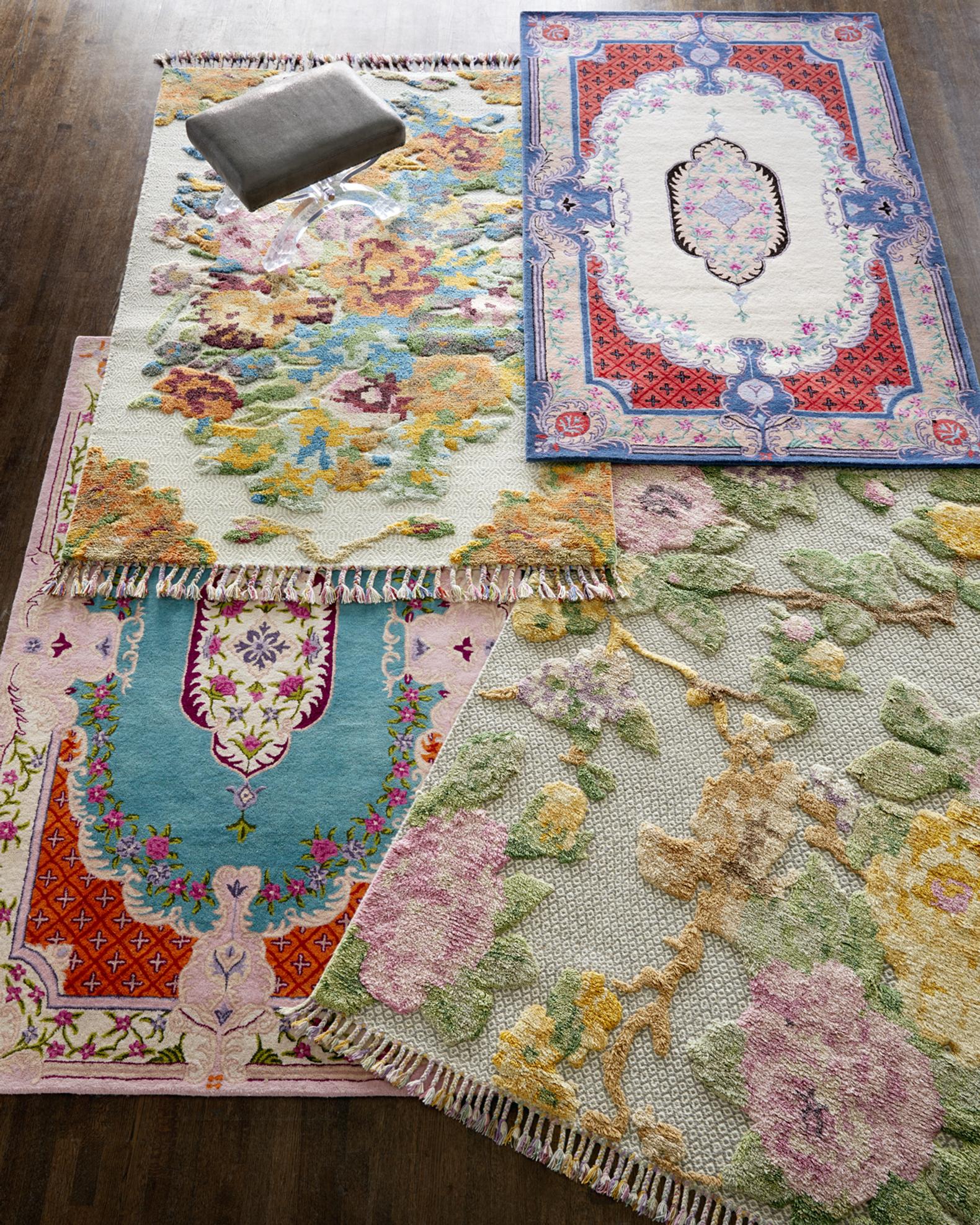 Marigold Hand-Knotted Rugs | Neiman Marcus