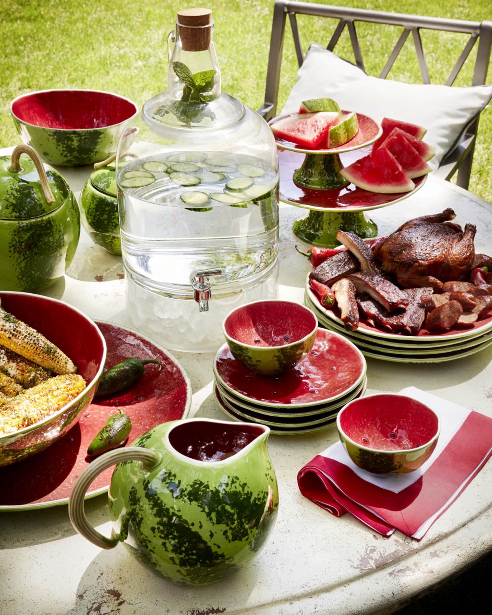 Watermelon Salad Bowl 1