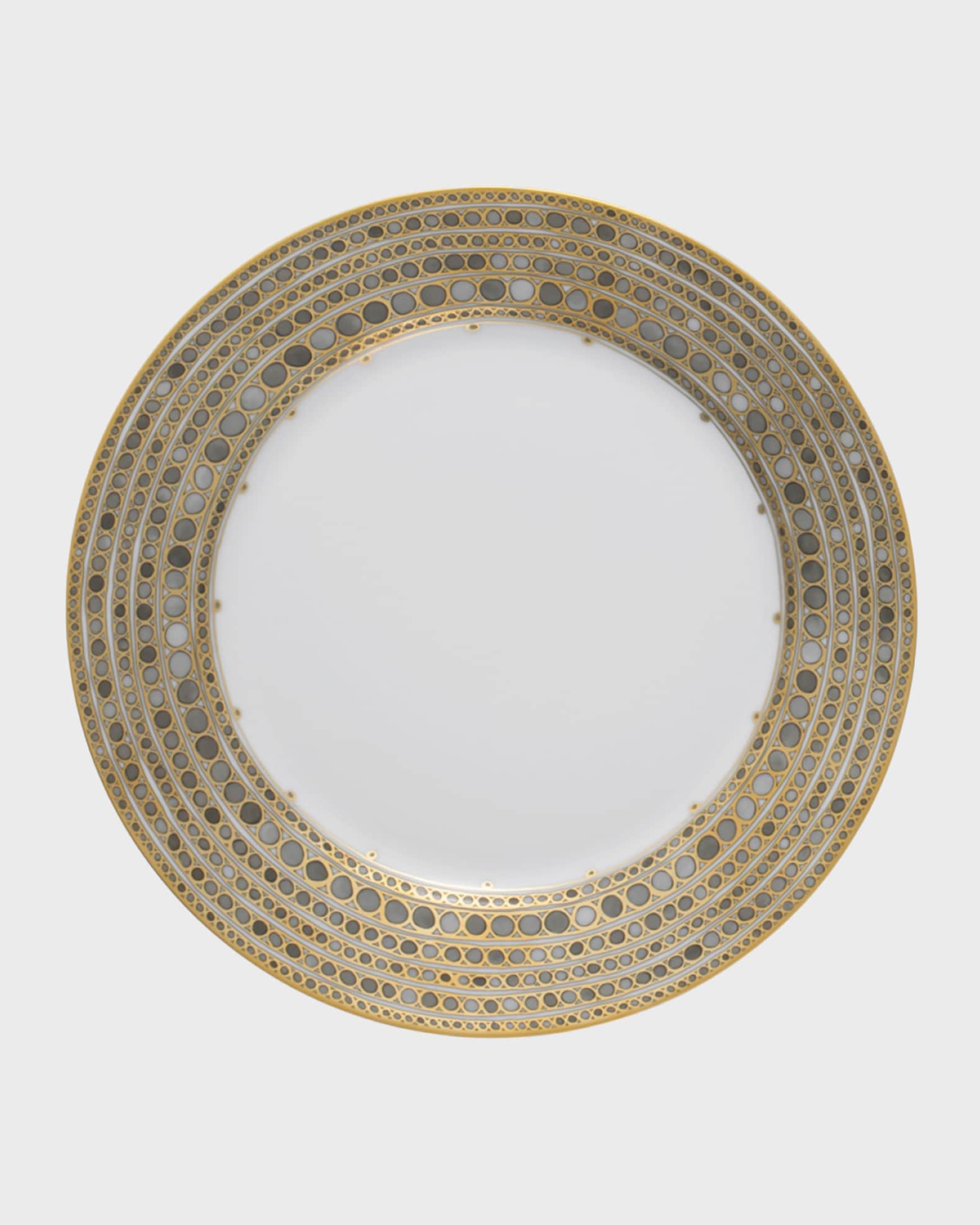 Syracuse Taupe Charger Plate 1