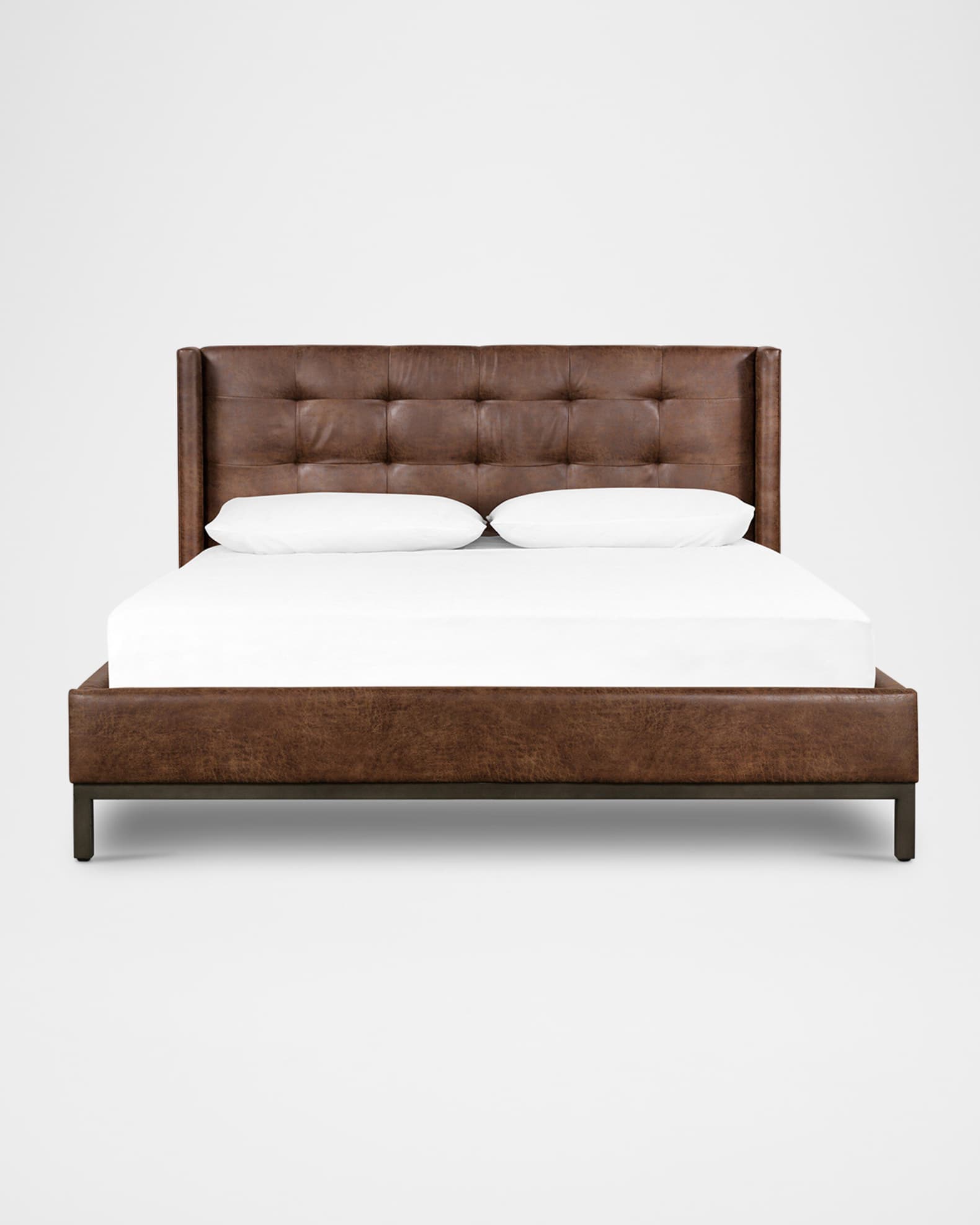 Patterson tufted platform king bed new arrivals