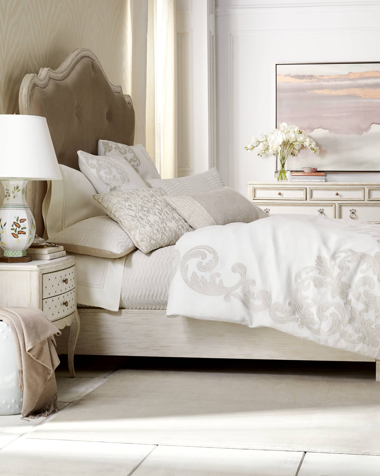 Carriage Cartouche European Sham 1