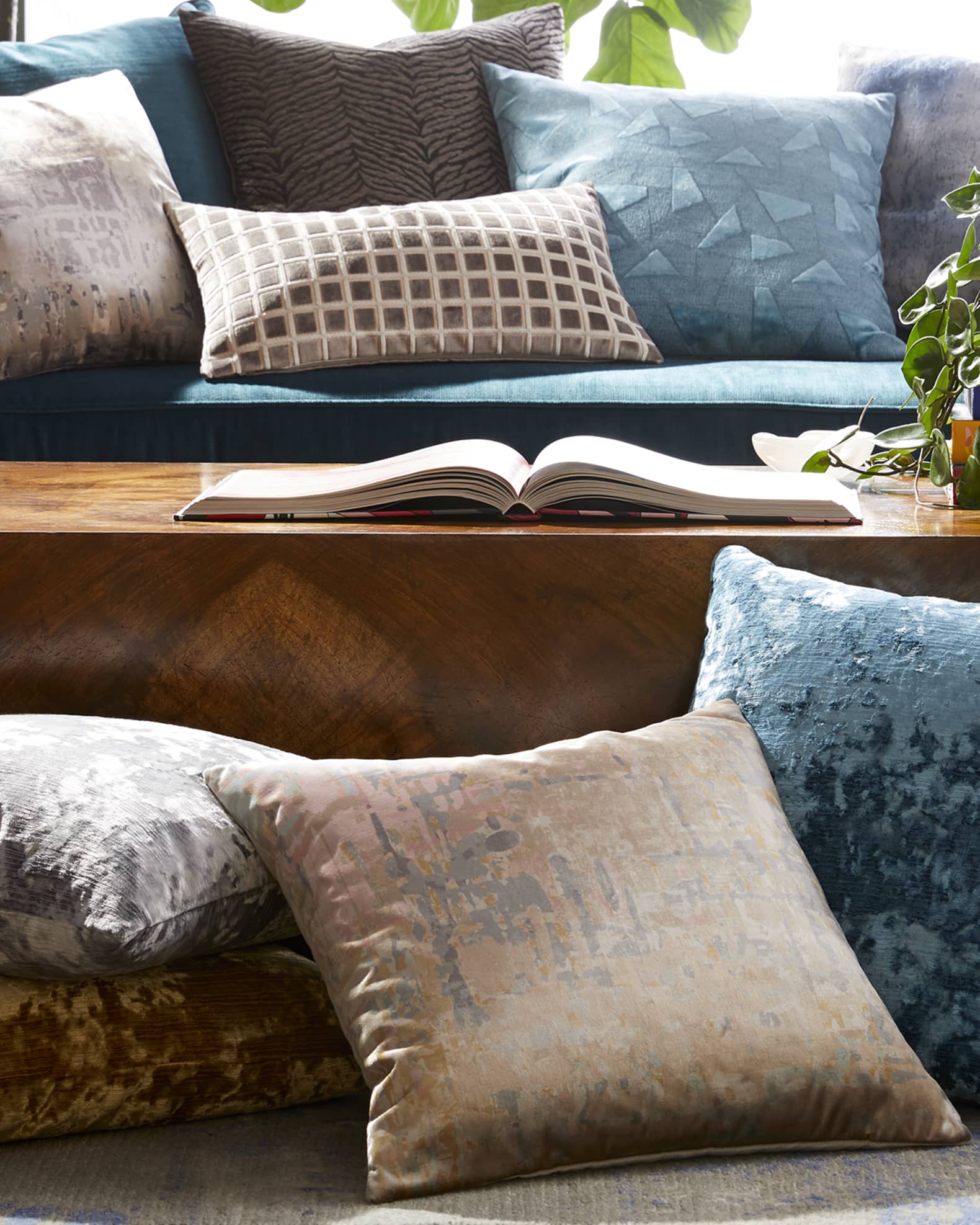 Miranda Textured Pillow 1