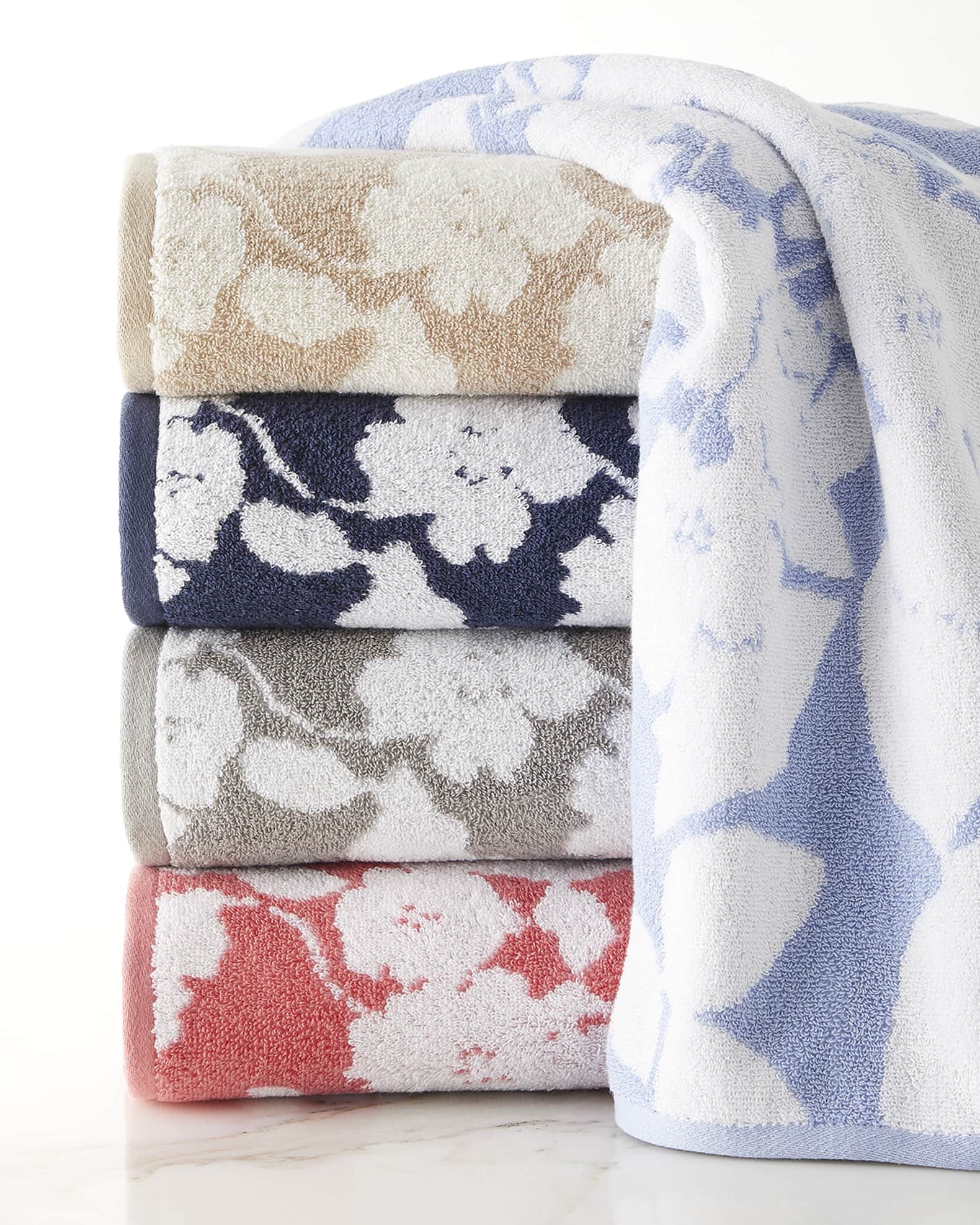 Sanders Floral Bath Towel Collection