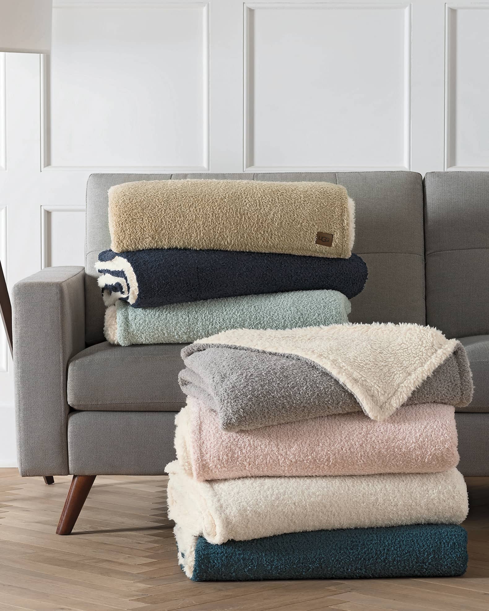 Ana Knit Throw and Pillow Collection | Neiman Marcus