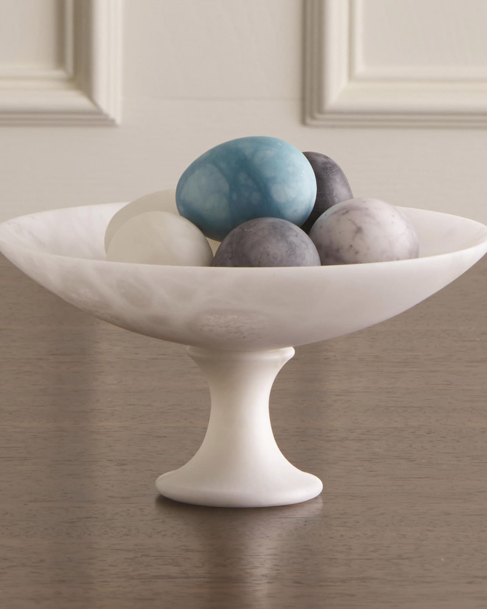 Alabaster Compote - Medium 1
