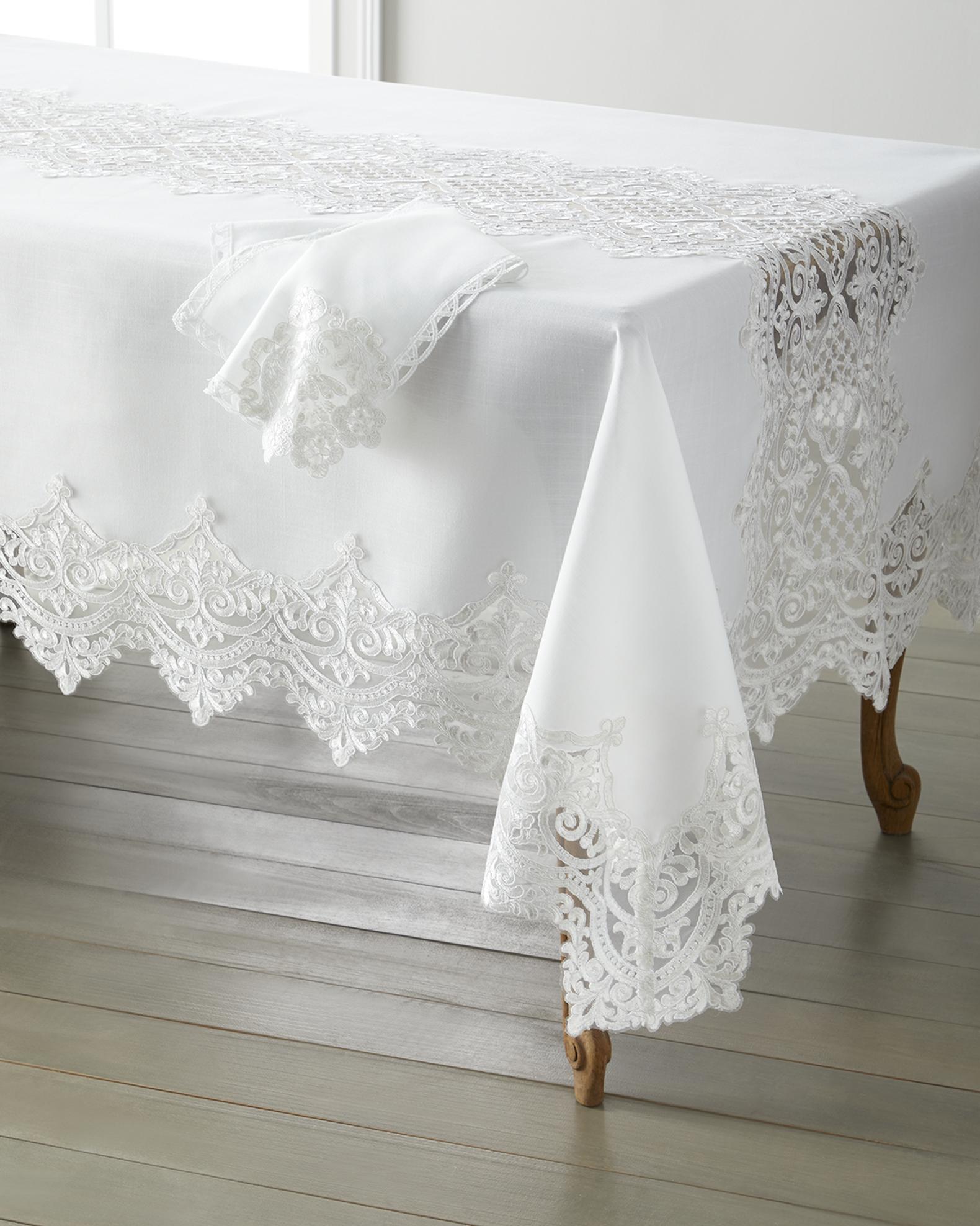 Antique Lace Table Linens Collection | Neiman Marcus