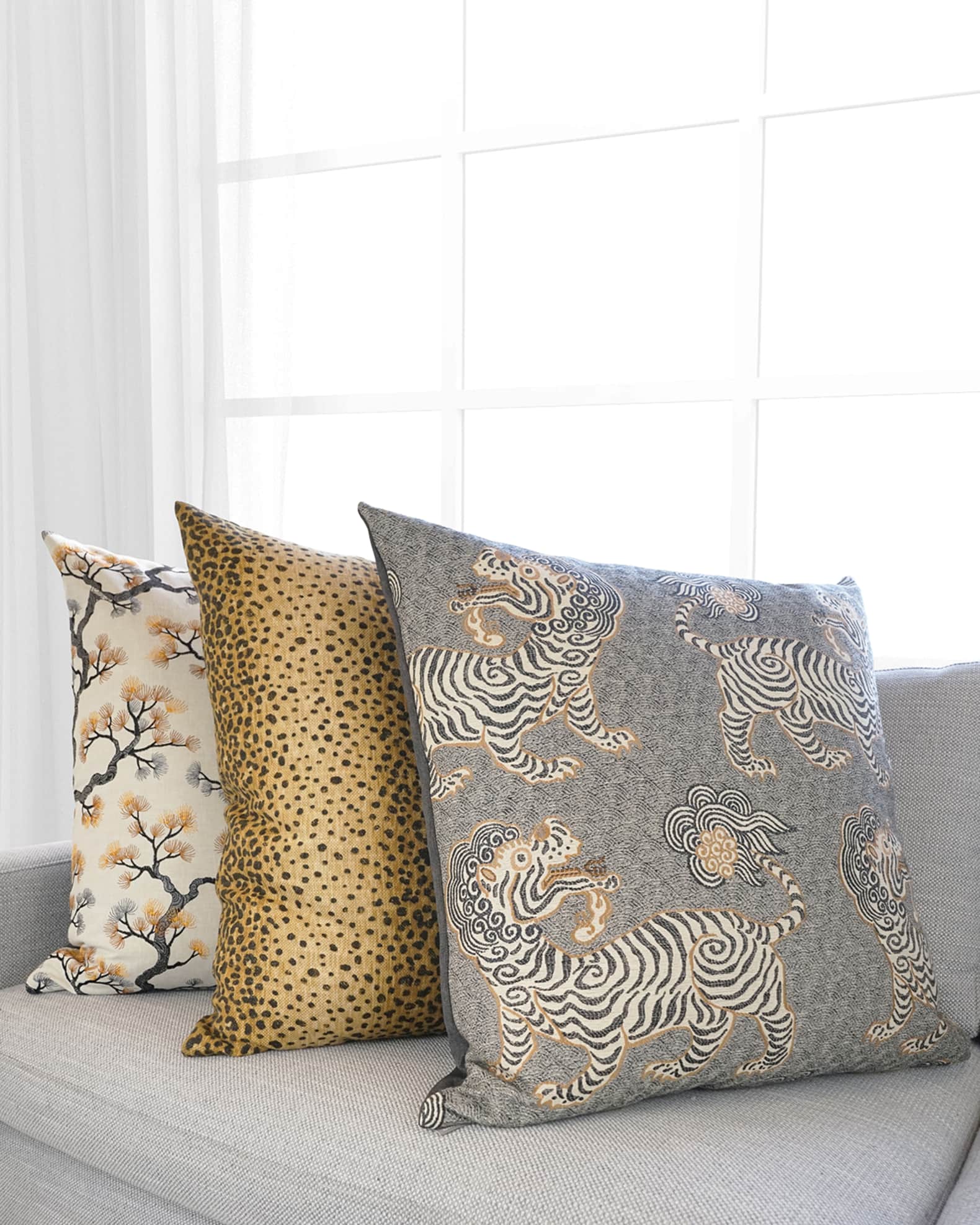 Nala Saffron Pillow 1