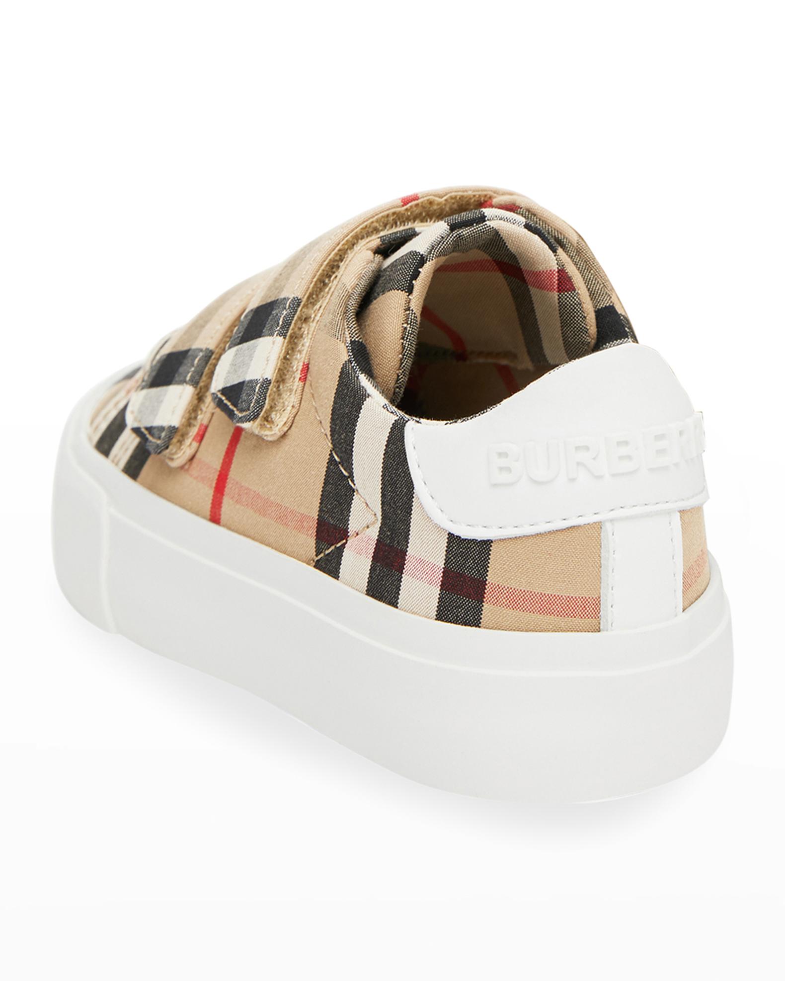 Markham Check GripStrap Sneaker Neiman Marcus