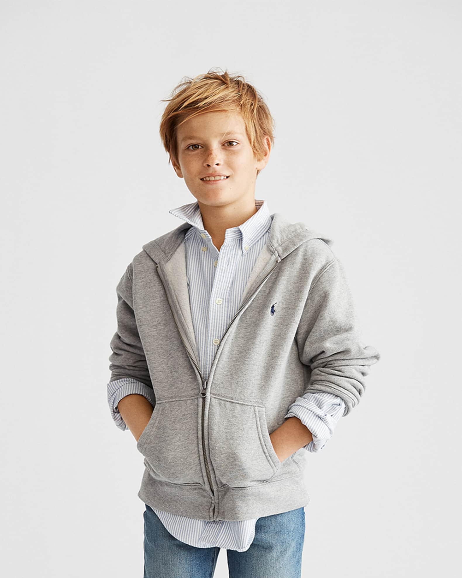 Boy s Cotton Blend Fleece Hoodie