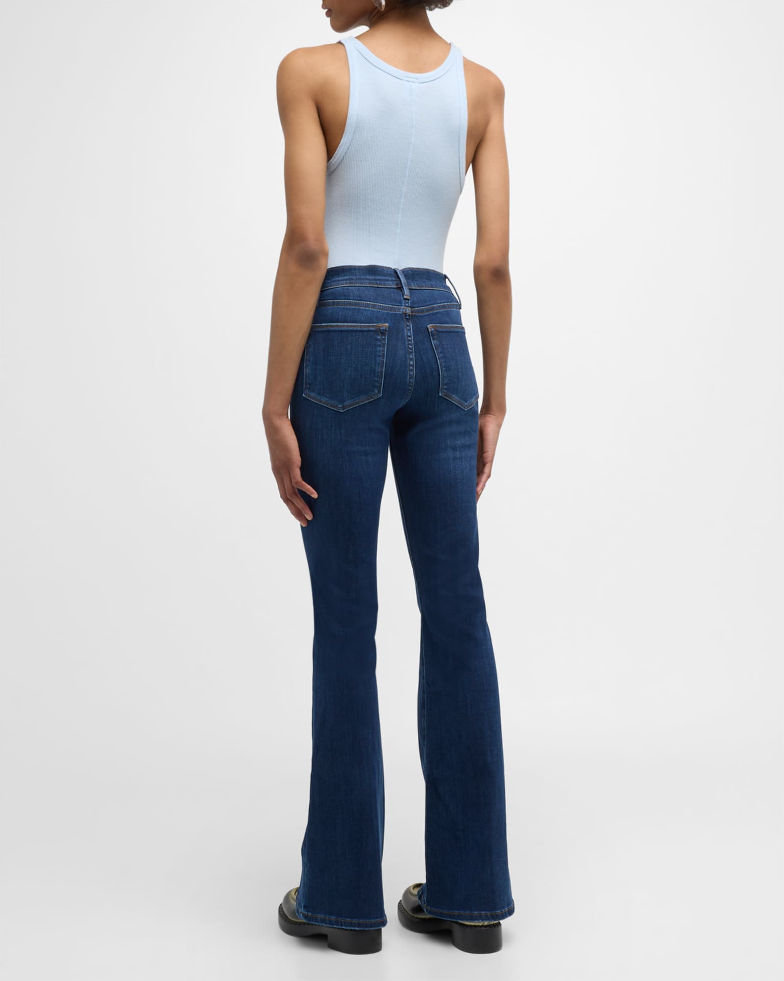 FRAME Le High Flare Jeans in Dublin Neiman Marcus