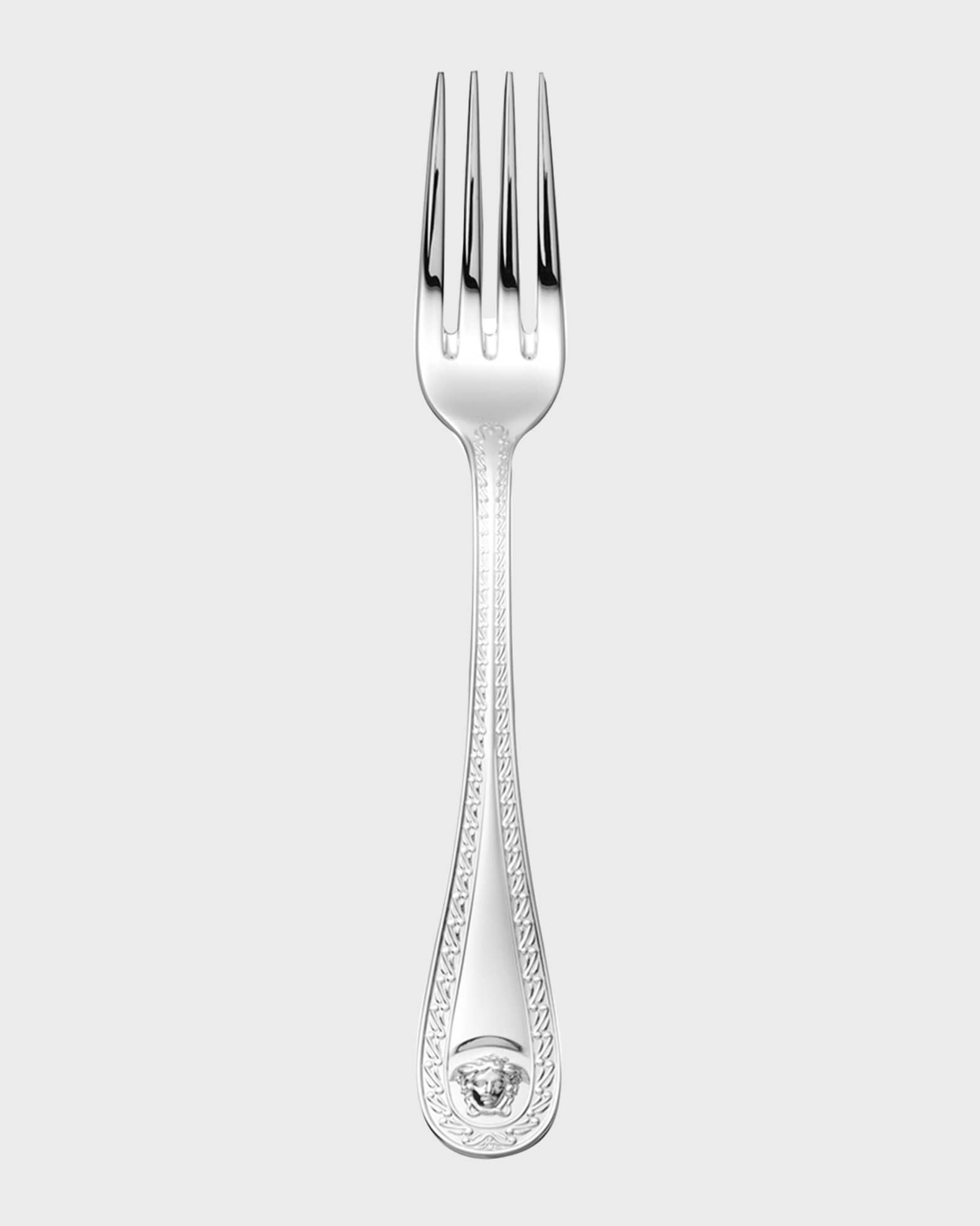 Medusa Silver-Plated Salad/Dessert Fork 0