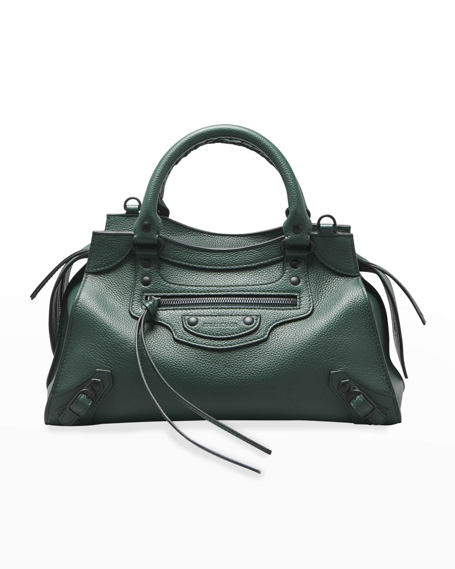 Balenciaga Neo Classic City Small Grained Calf Satchel Bag Neiman Marcus