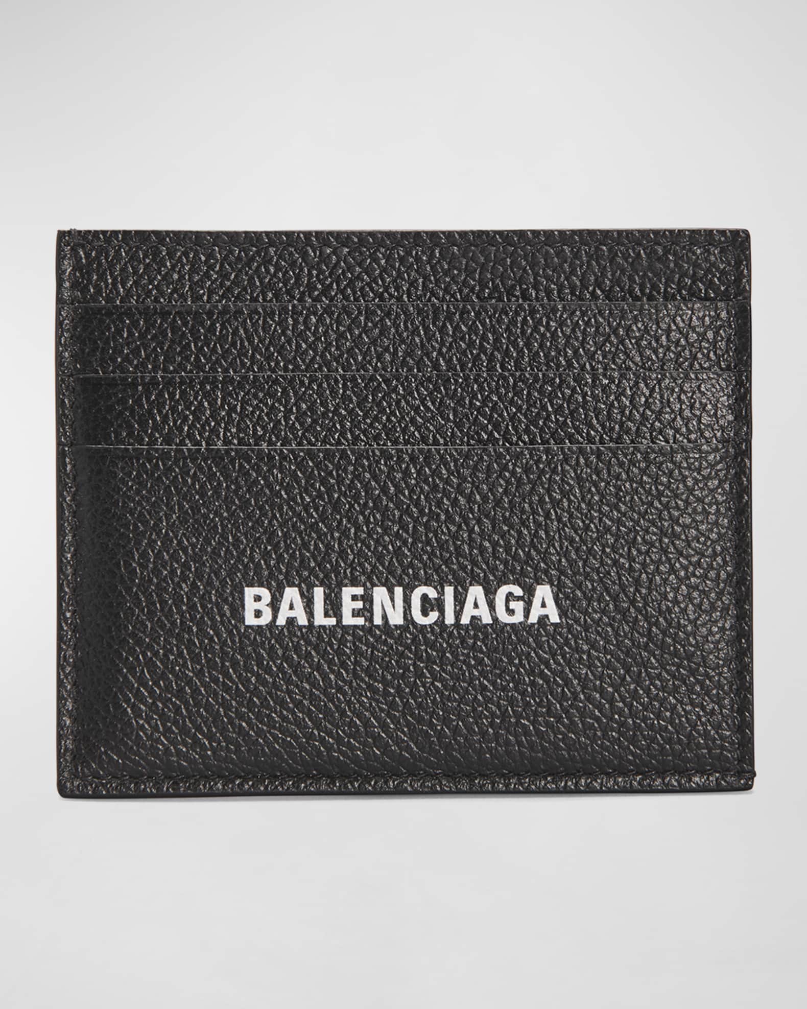 BALENCIAGA レザー ケース Balenciaga Men's Calfskin Cash Card Holder | Neiman Marcus