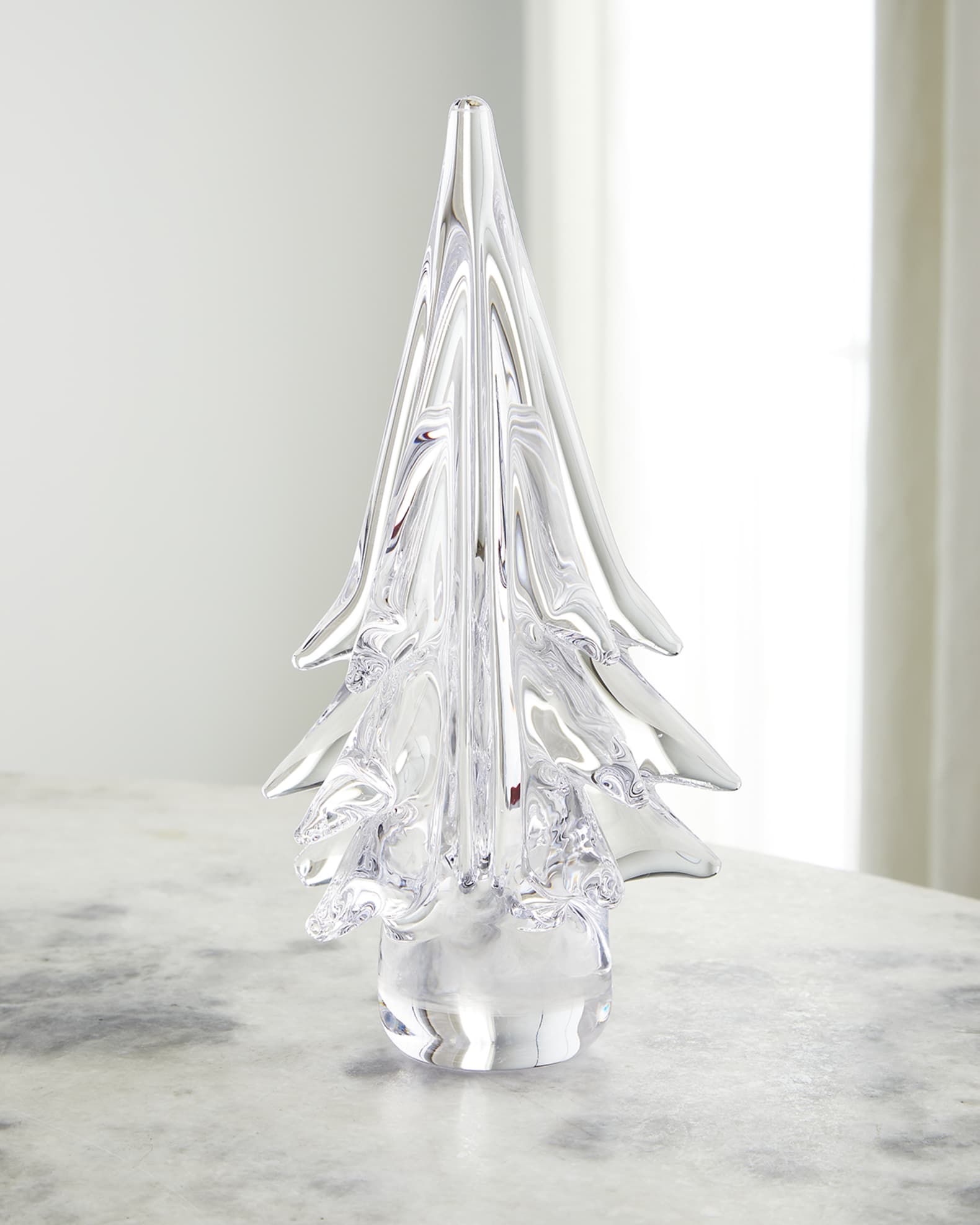 Spruce Evergreen 10" Glass Decor 0