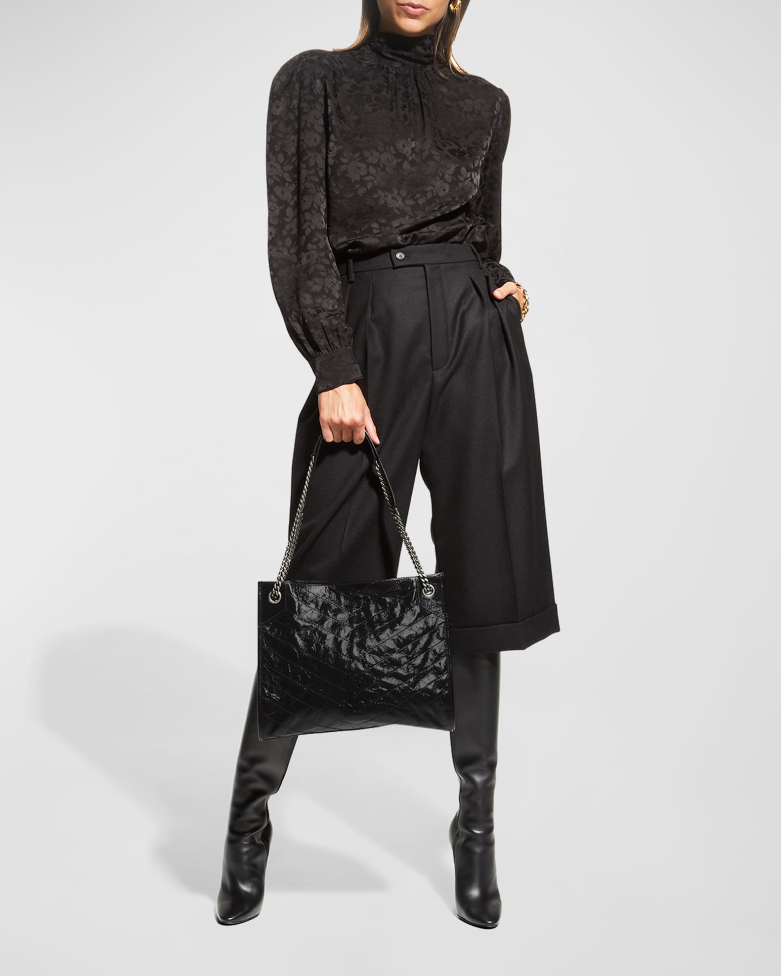 Ysl niki shopping bag new arrivals