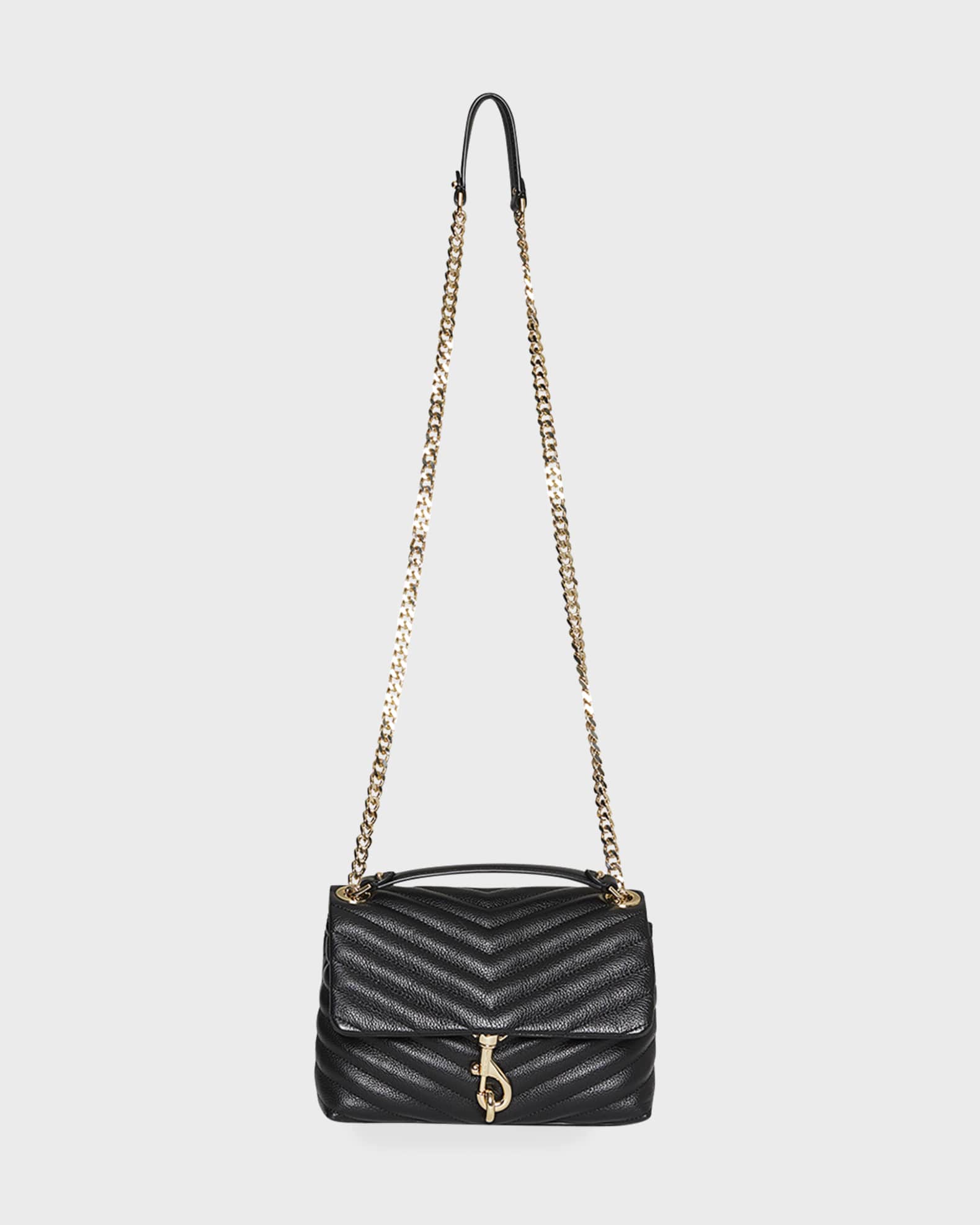 Rebecca Minkoff Edie Quilted Leather Flap Shoulder Bag Neiman Marcus