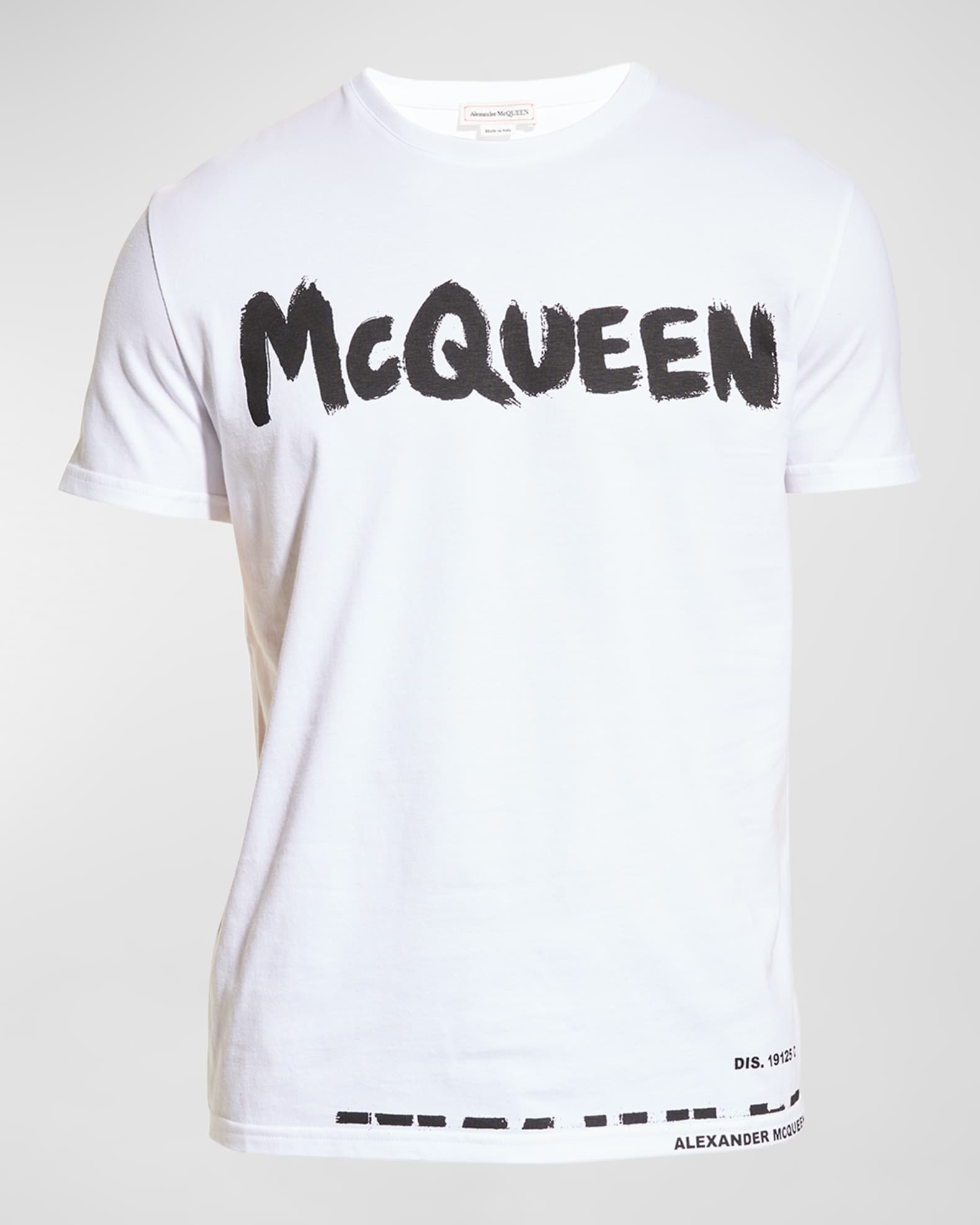 Alexander mcqueen t shirt white online