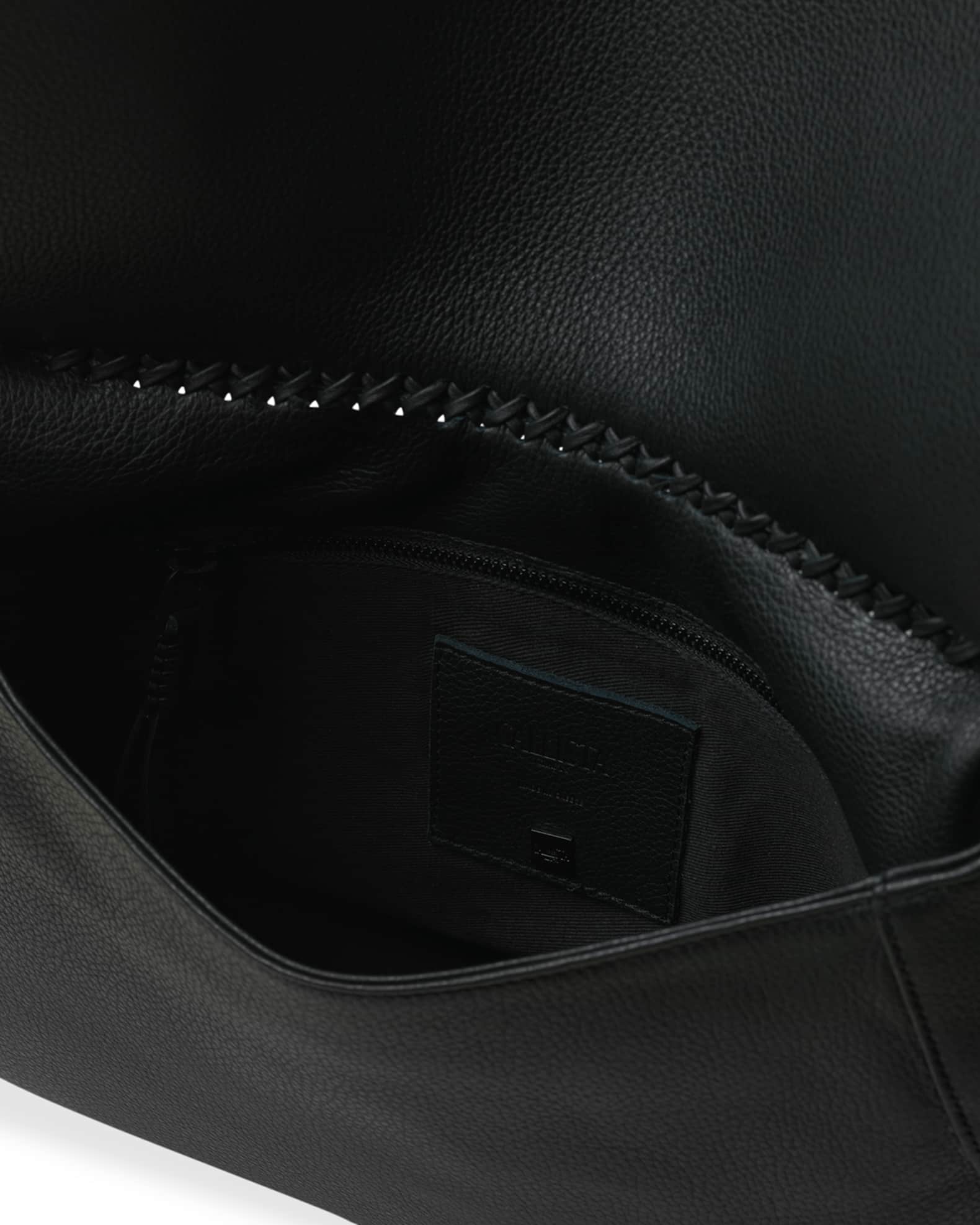 Callista Iconic Leather Saddle Bag | Neiman Marcus